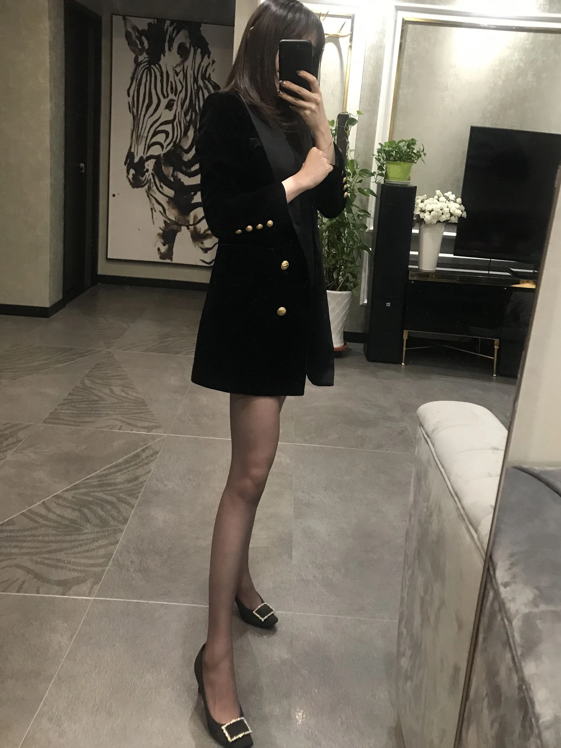 丝足博主麋鹿_Monroe 2020.04.20 红高黑丝插图2