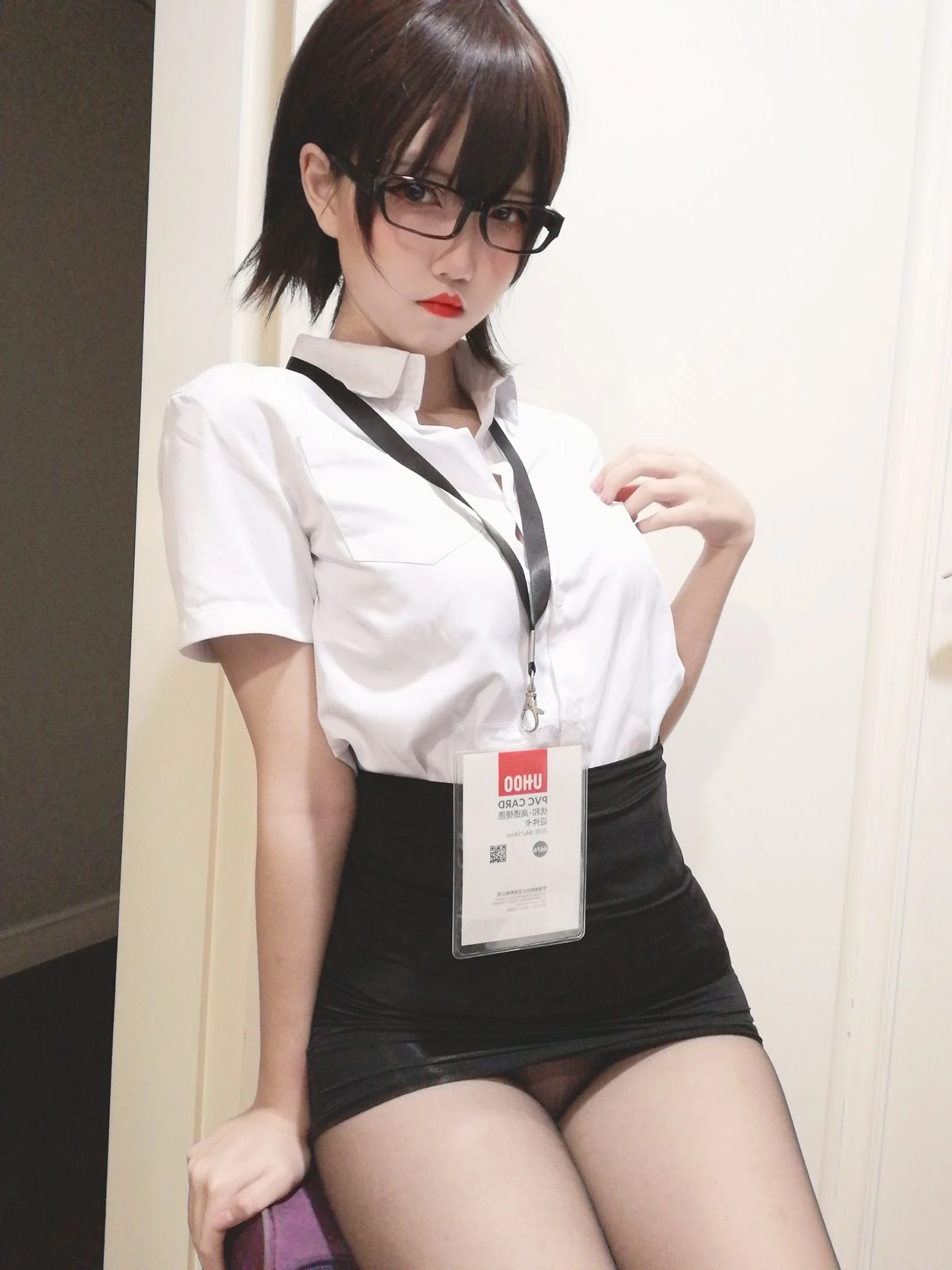 鬼马少女阿薰kaOri 黑丝OL插图8