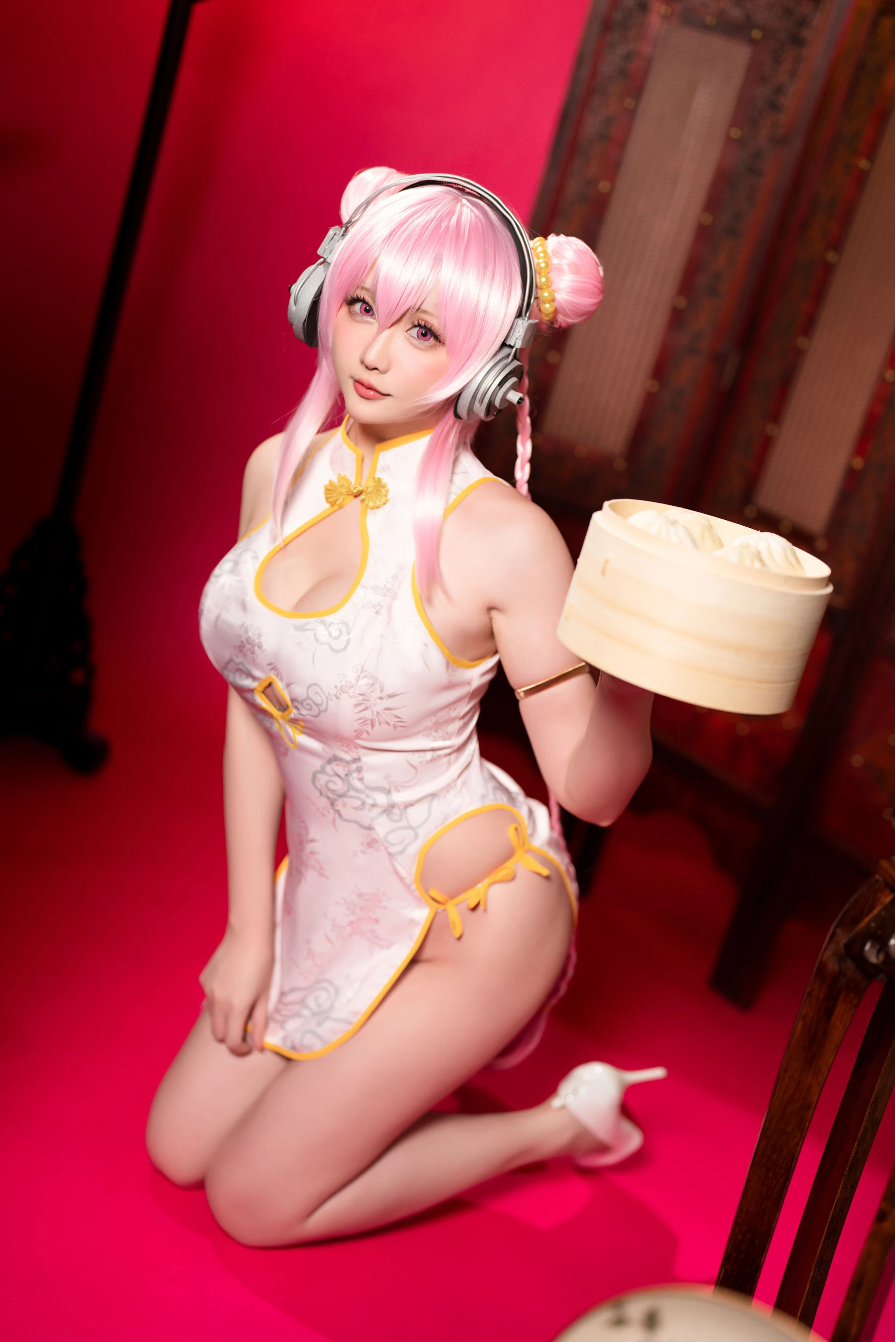 Coser小姐姐星之迟迟 – 索尼子旗袍 [41P]插图2