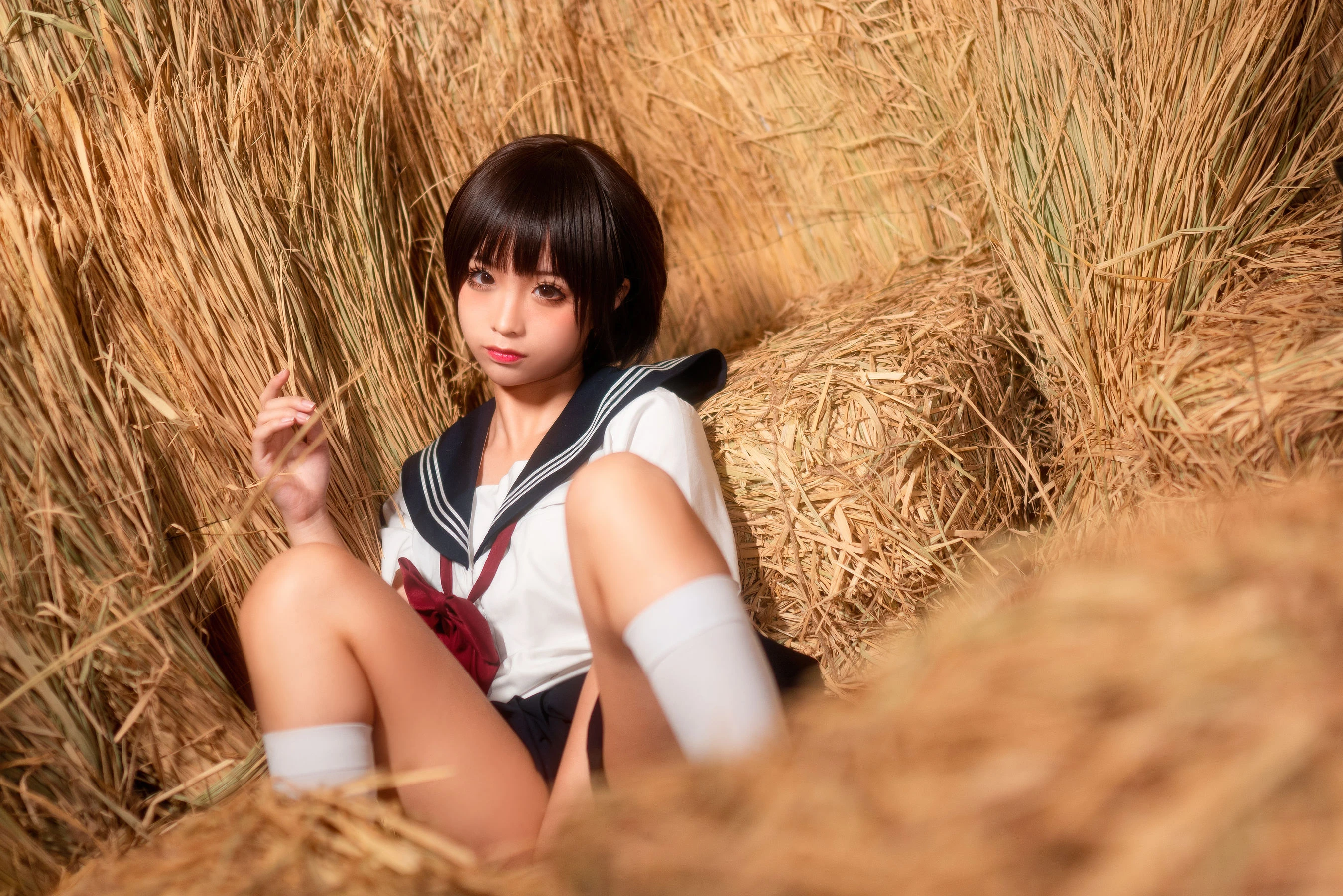 动漫博主蠢沫沫 稻草里的少女 [50P]插图5