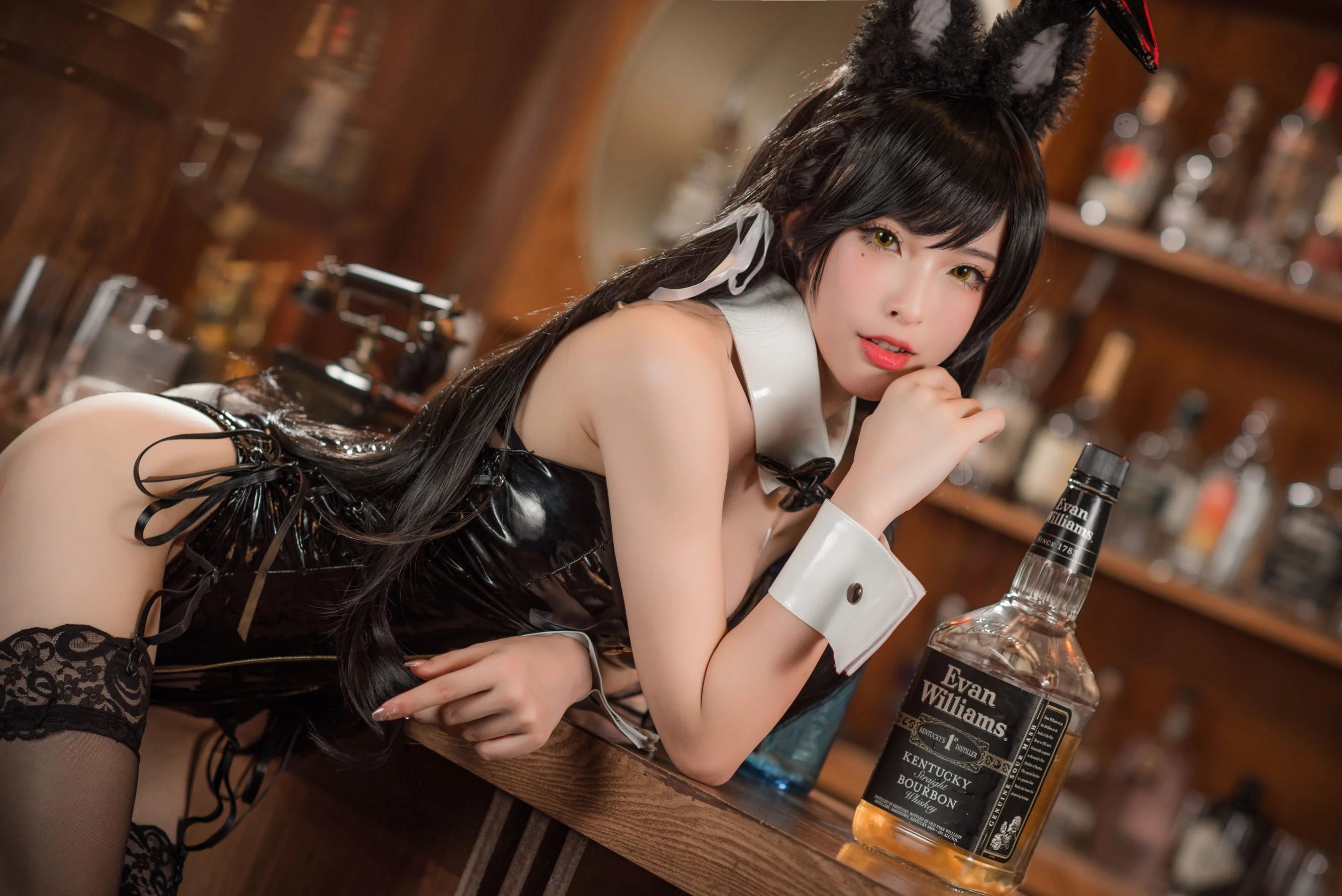 尤物清水由乃 – 爱宕兔女郎插图1