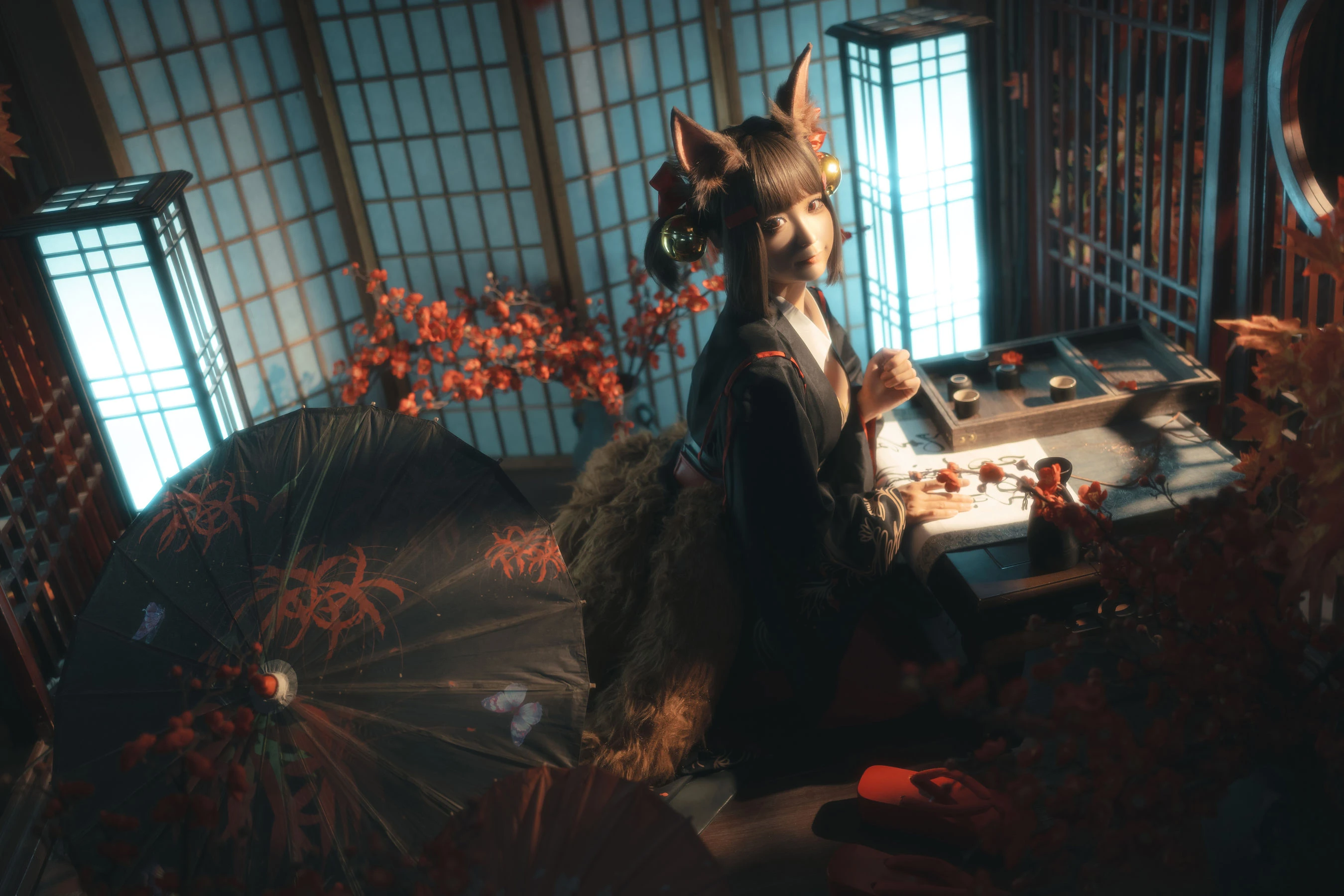 动漫博主蠢沫沫 – 小赤城 [52P]高清在线免费欣赏–微密图社-微密图社