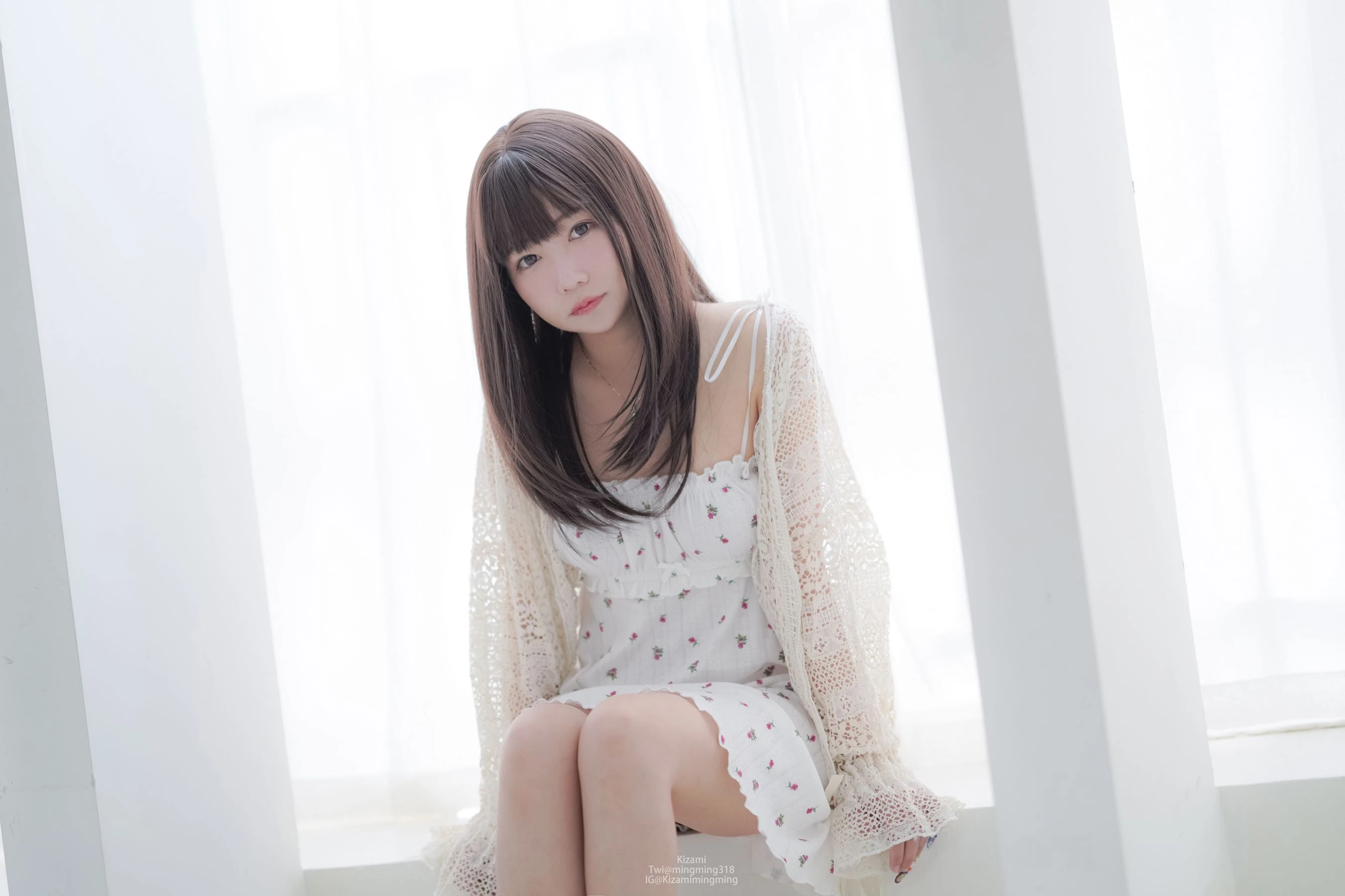 [銘銘Kizami] fantia 2021.09 针织衫+睡衣系列插图6