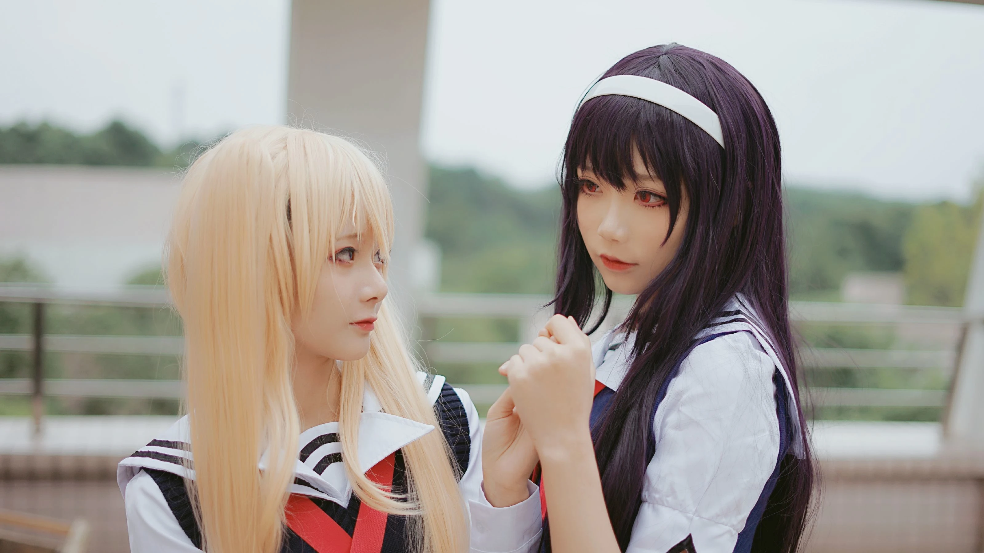 清纯少女五更百鬼 – 学姐校服插图2