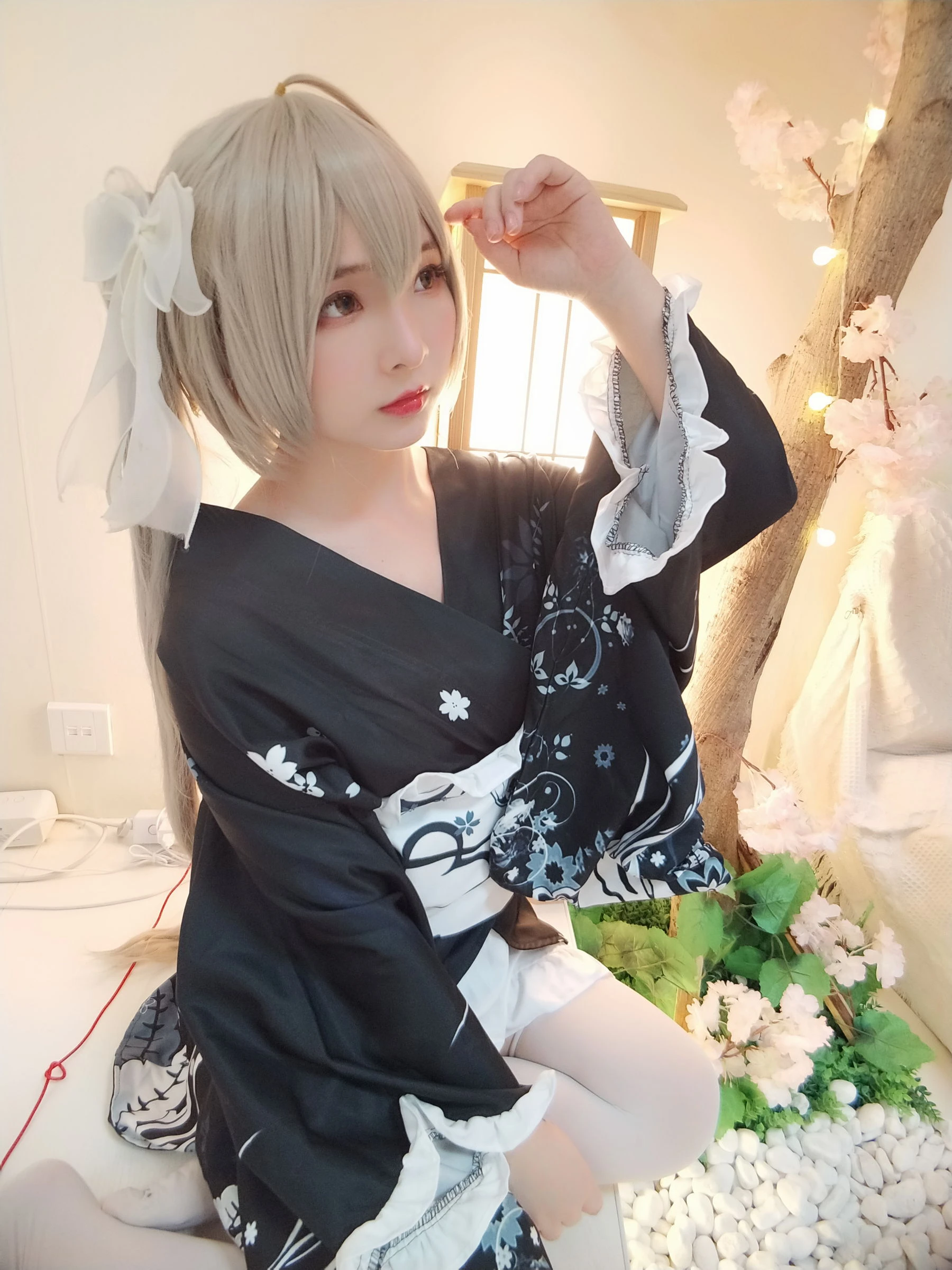 二次元美女古川kagura – 穹妹和服插图3
