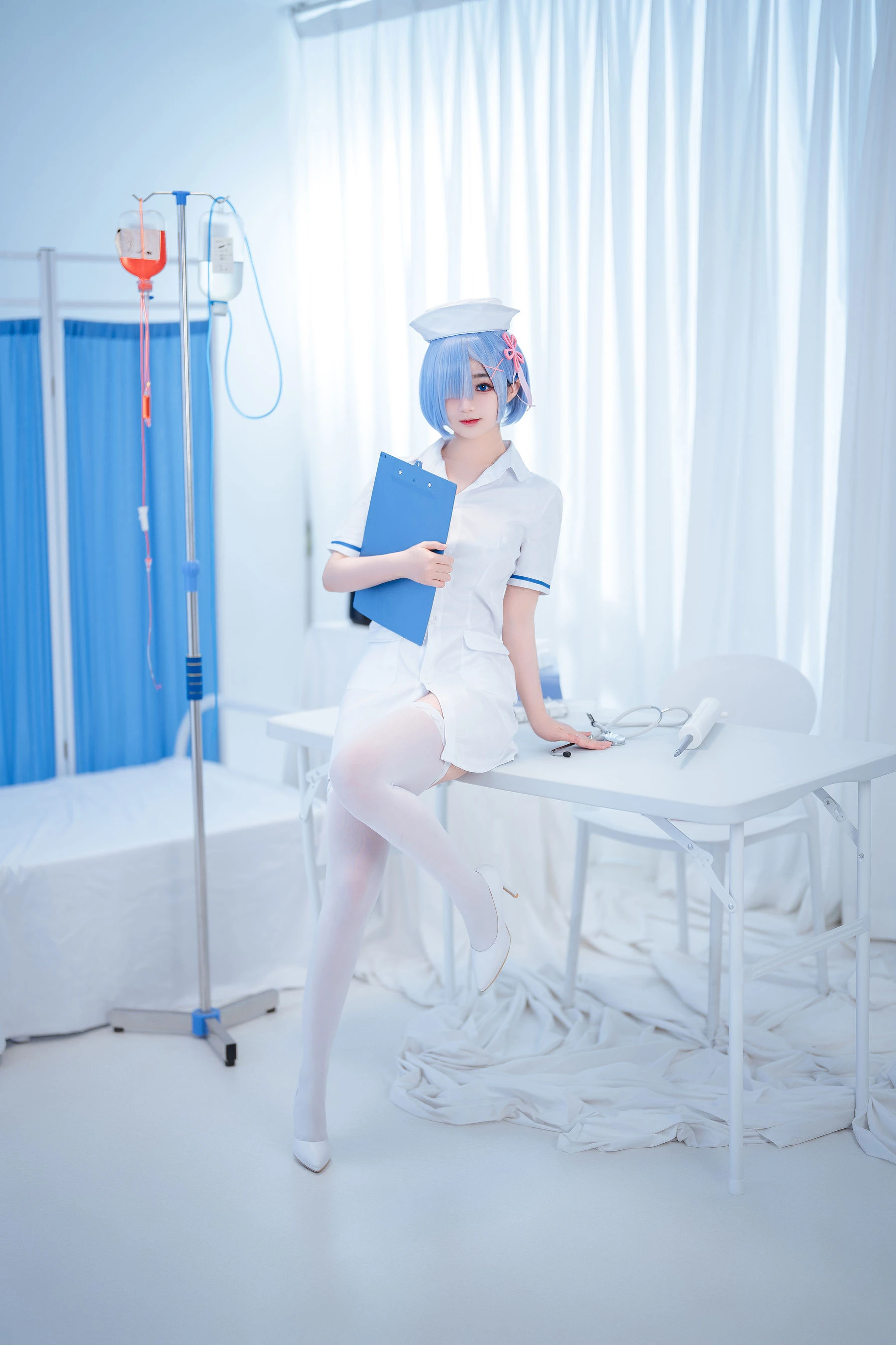 桜井宁宁 – 雷姆护士 [108P]插图1