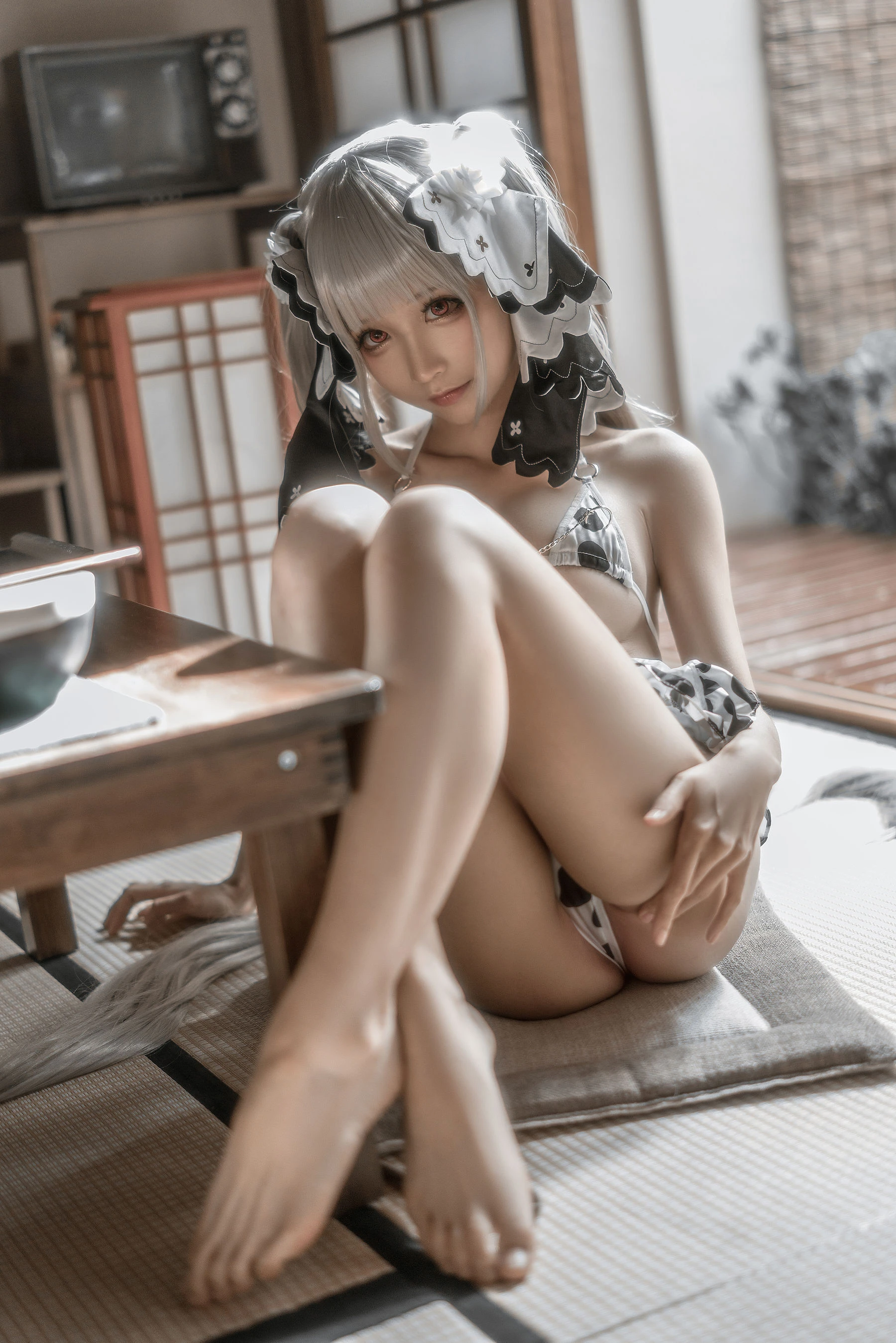 动漫博主蠢沫沫 – 可畏婚纱绅士版 [46P]插图5
