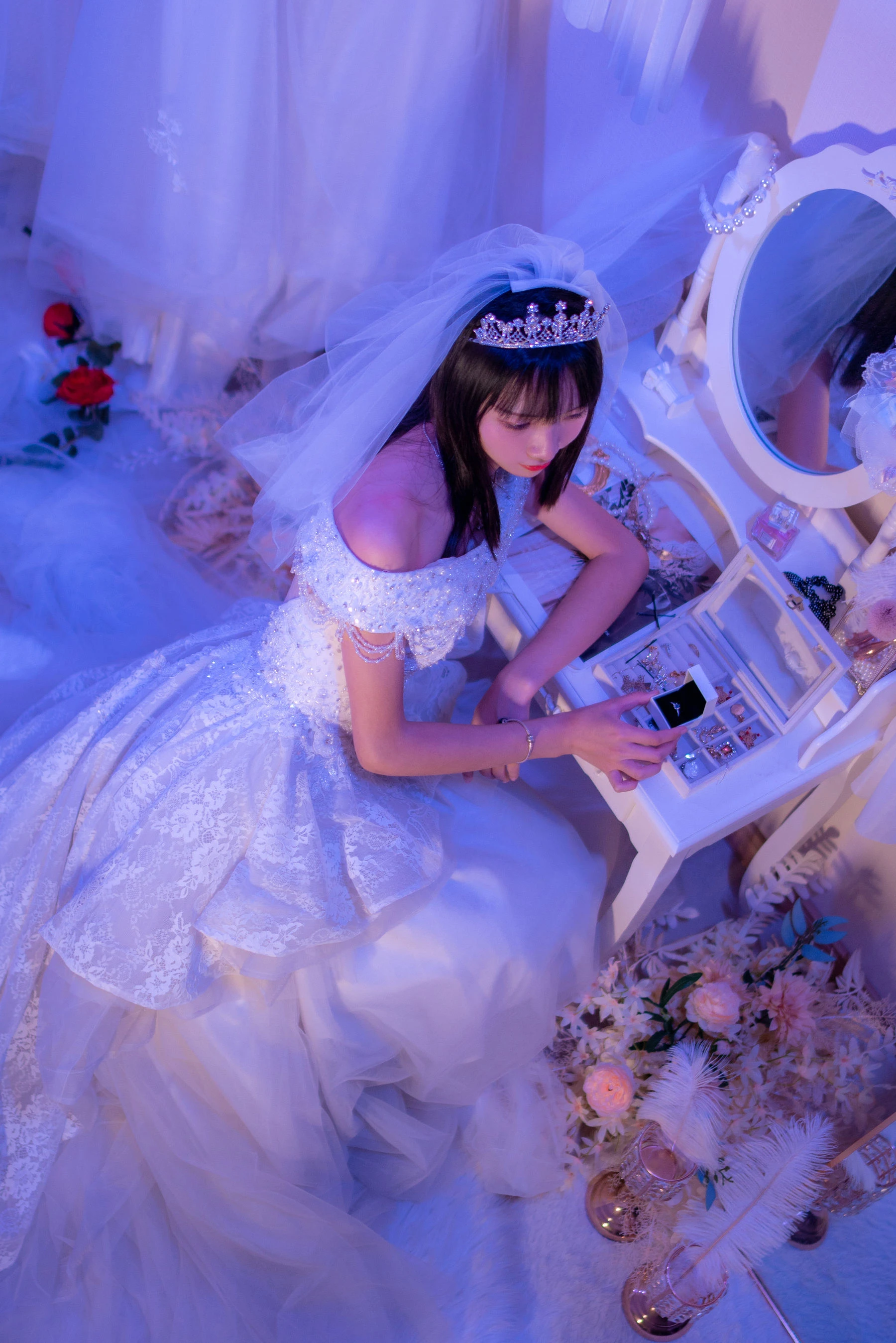 清纯妹子西瓜 – 花嫁插图1