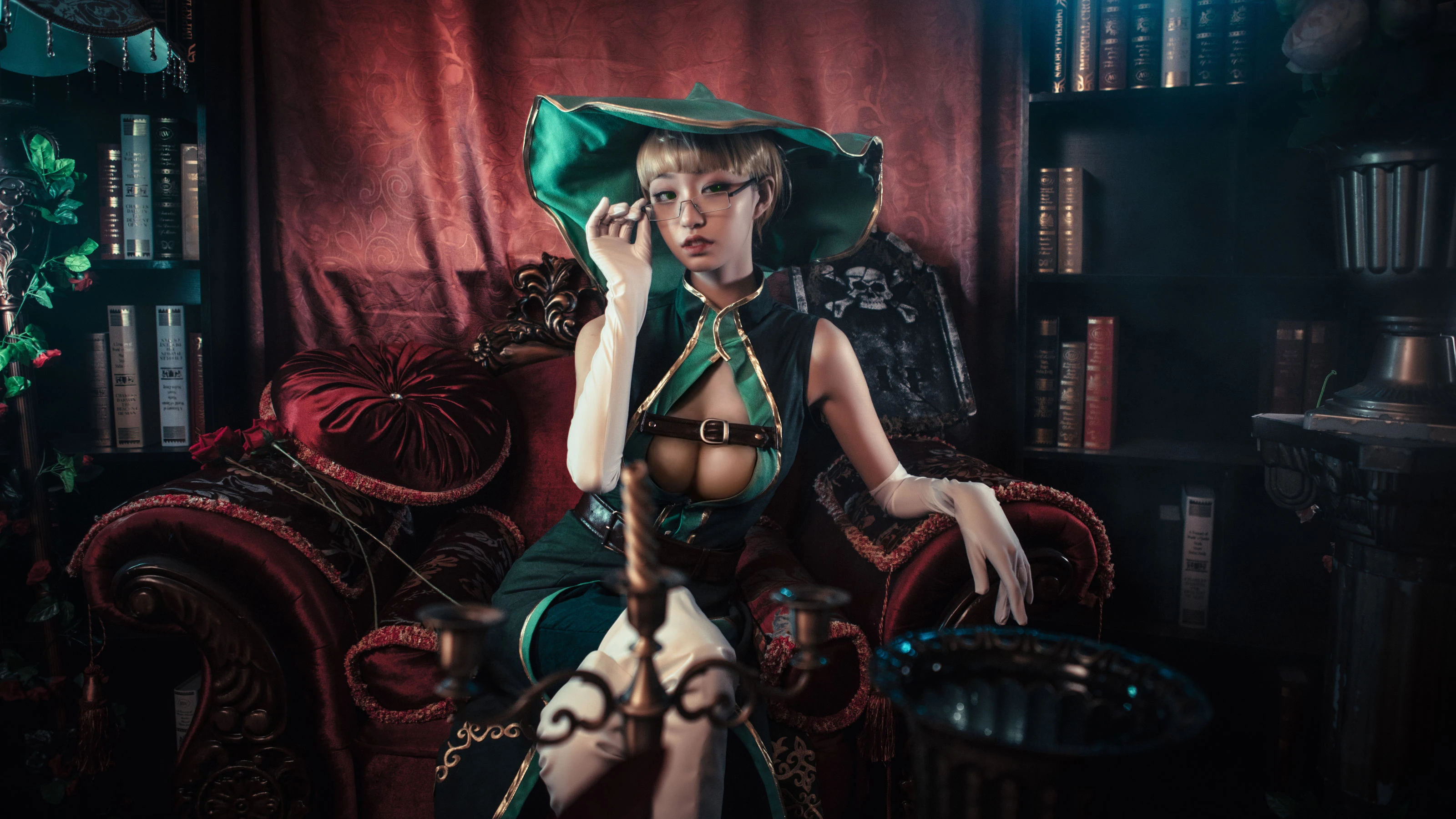The Vagrant Cosplay Album – 沧霁桔梗《赫本》高清在线免费欣赏–微密图社-微密图社