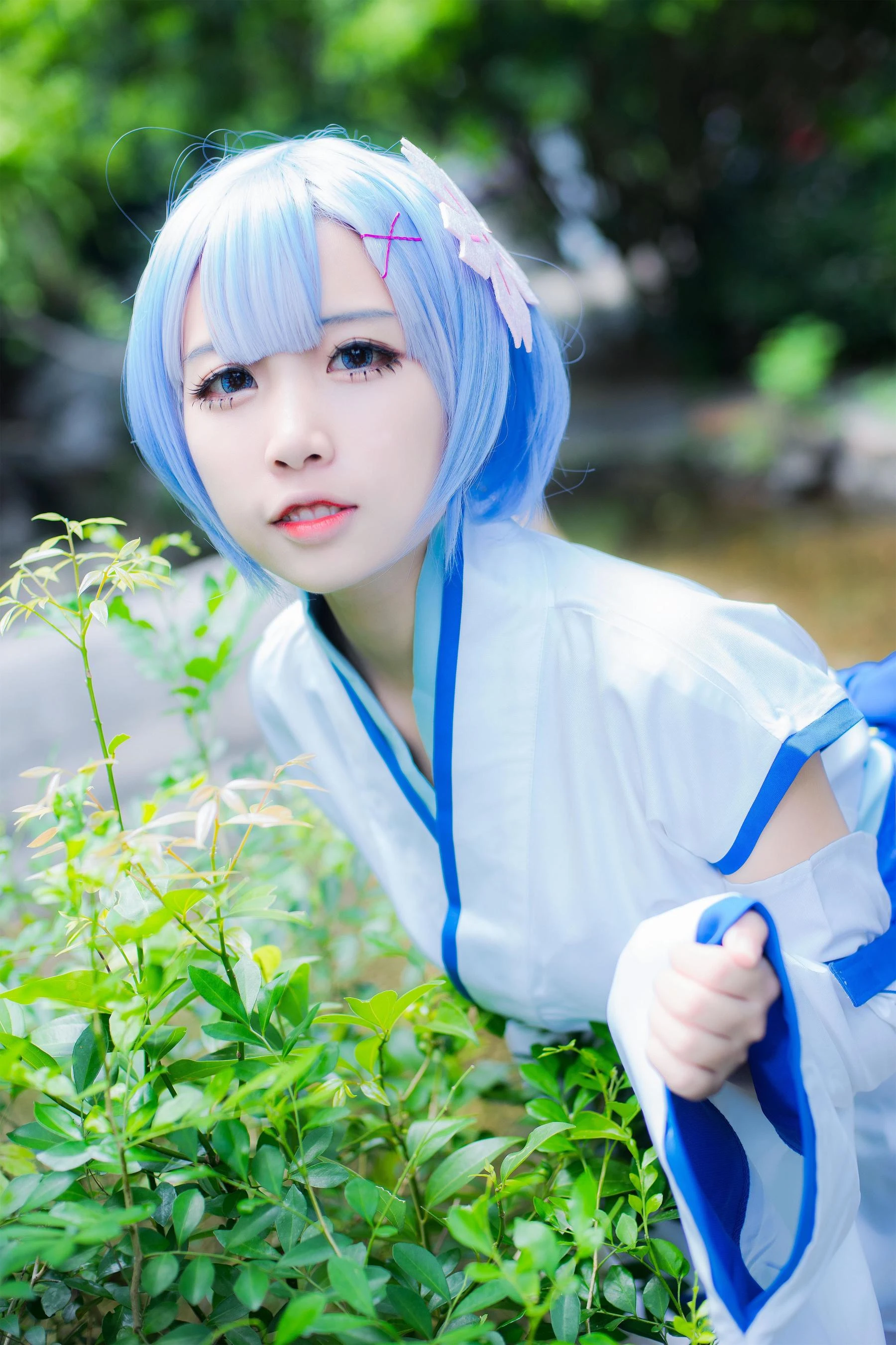 人气Coser二佐Nisa – 蕾姆幼年插图6
