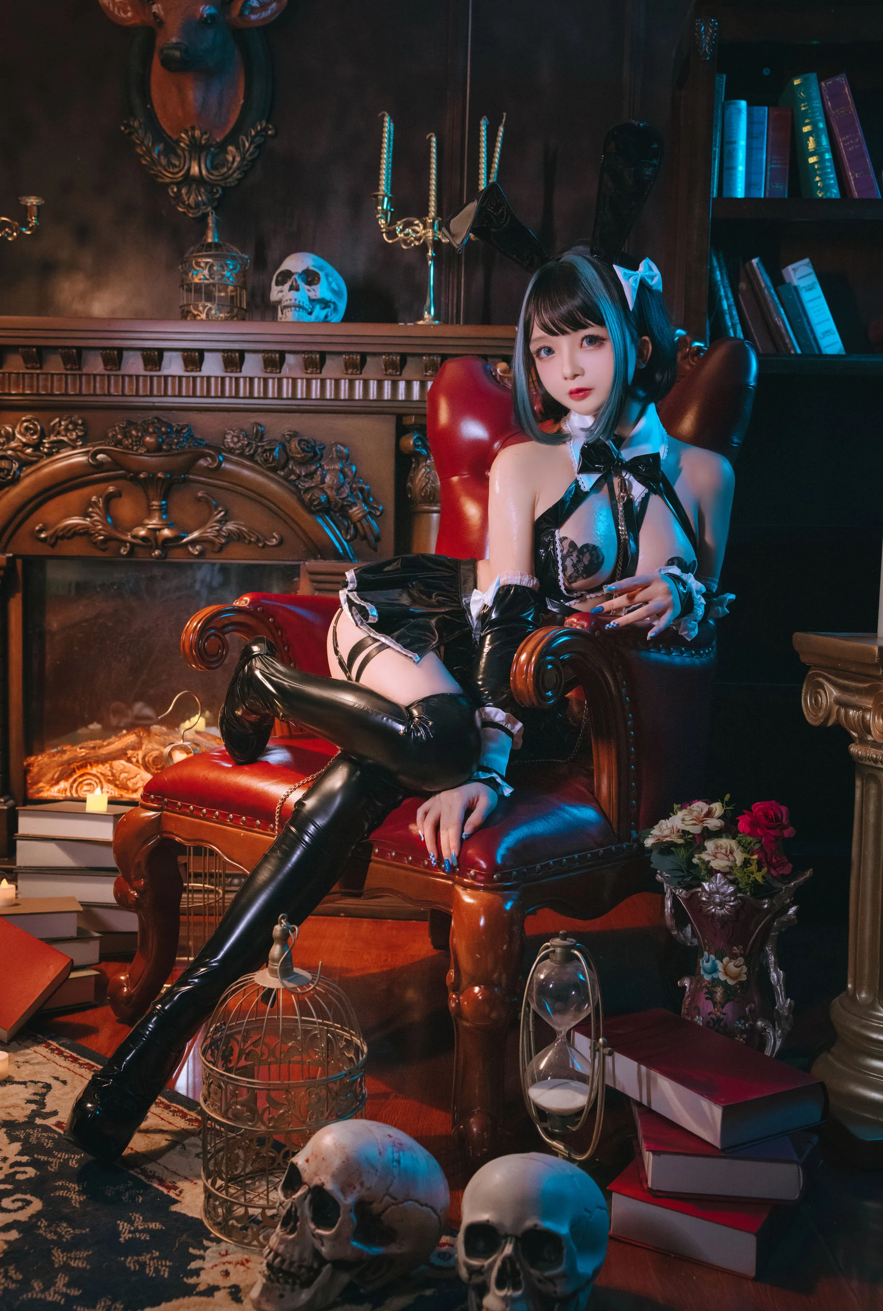 Cosplay日奈娇 – 万圣恶魔皮衣 [66P]高清在线免费欣赏–微密图社-微密图社
