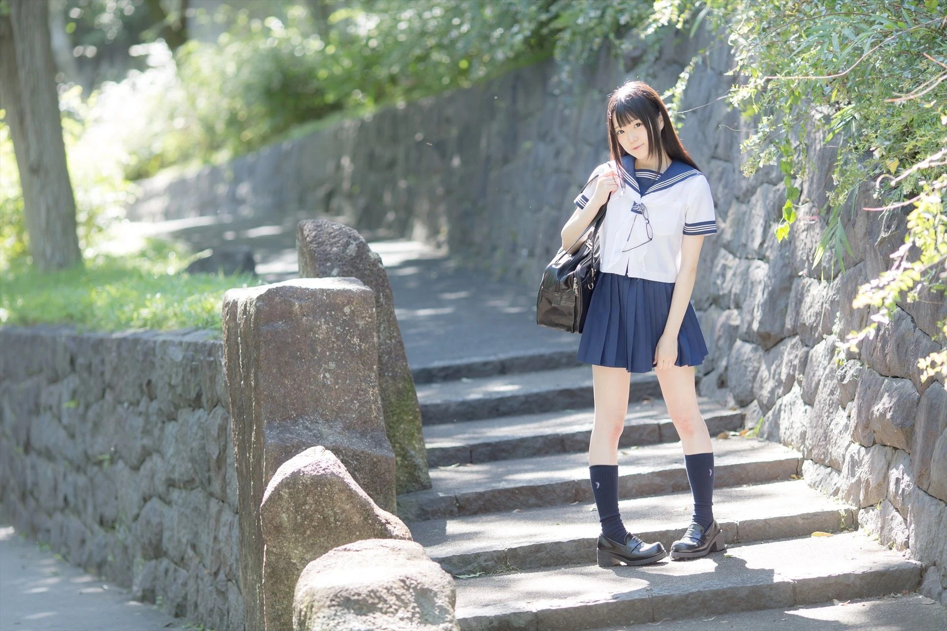 [まきろん。]君夏 – 君と僕の夏休み 制服 [30P]插图1