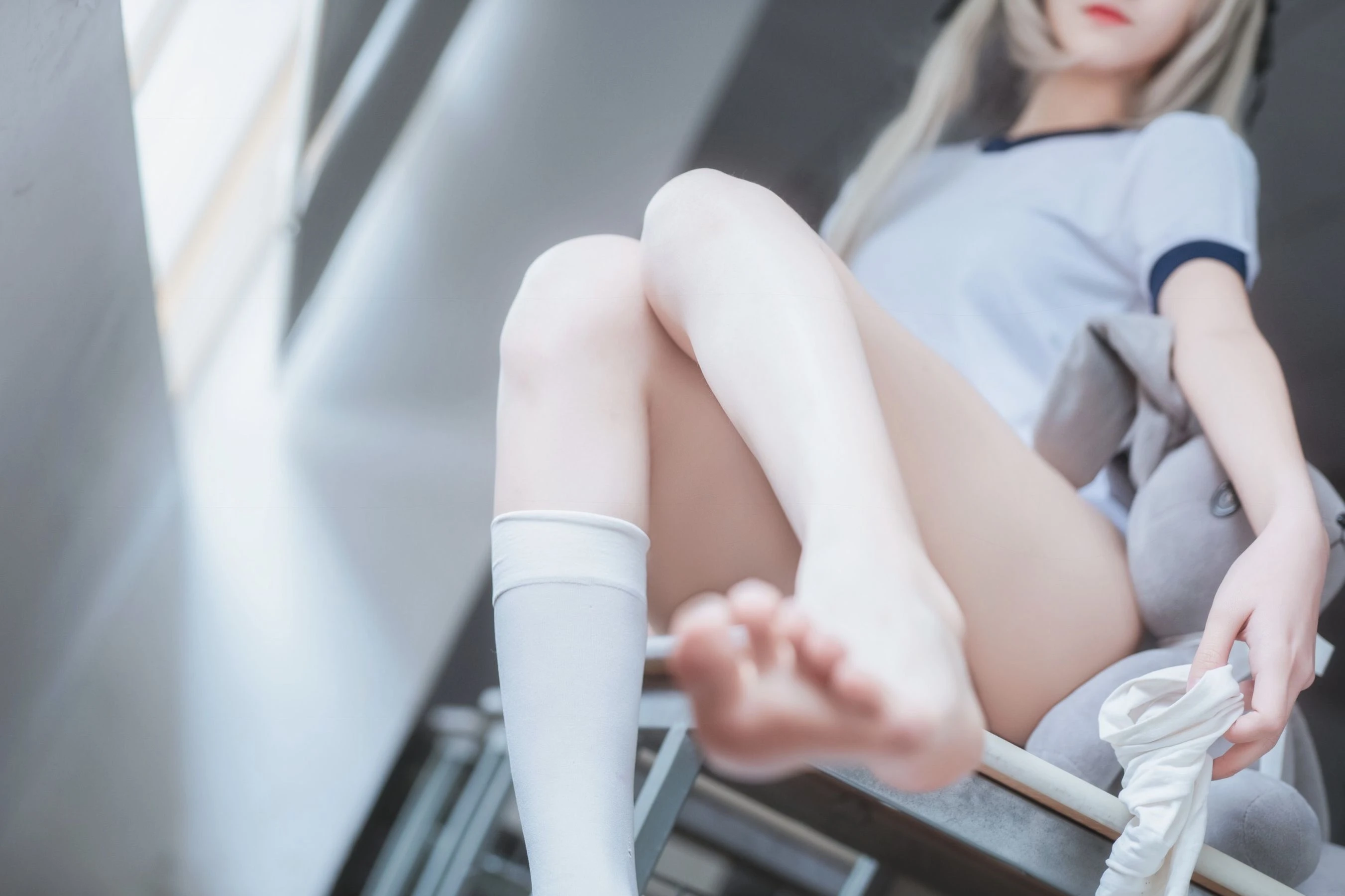 动漫博主南桃Momoko 春日野穹体操服插图2