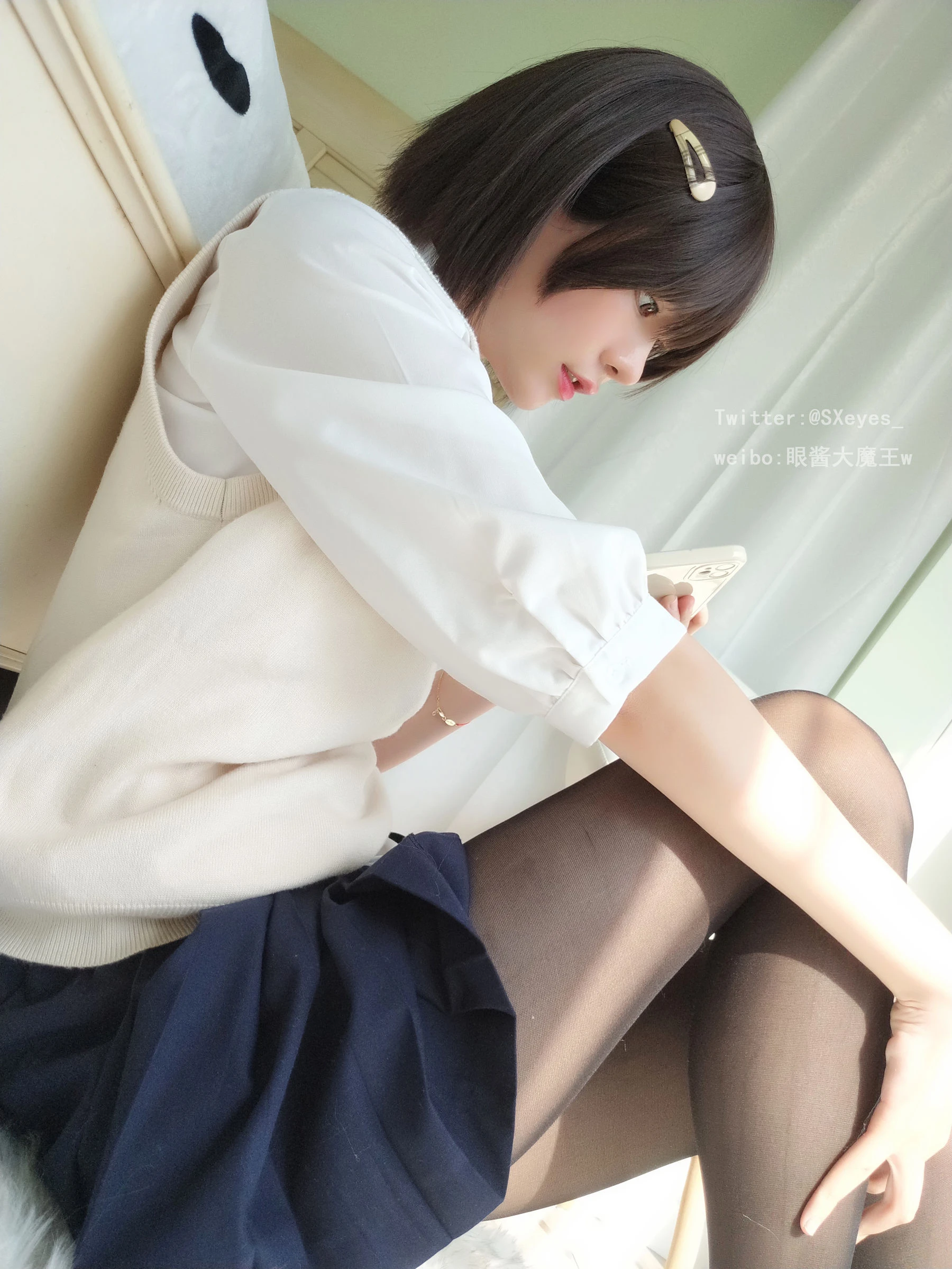 萌妹子眼酱大魔王w – 小学妹插图8