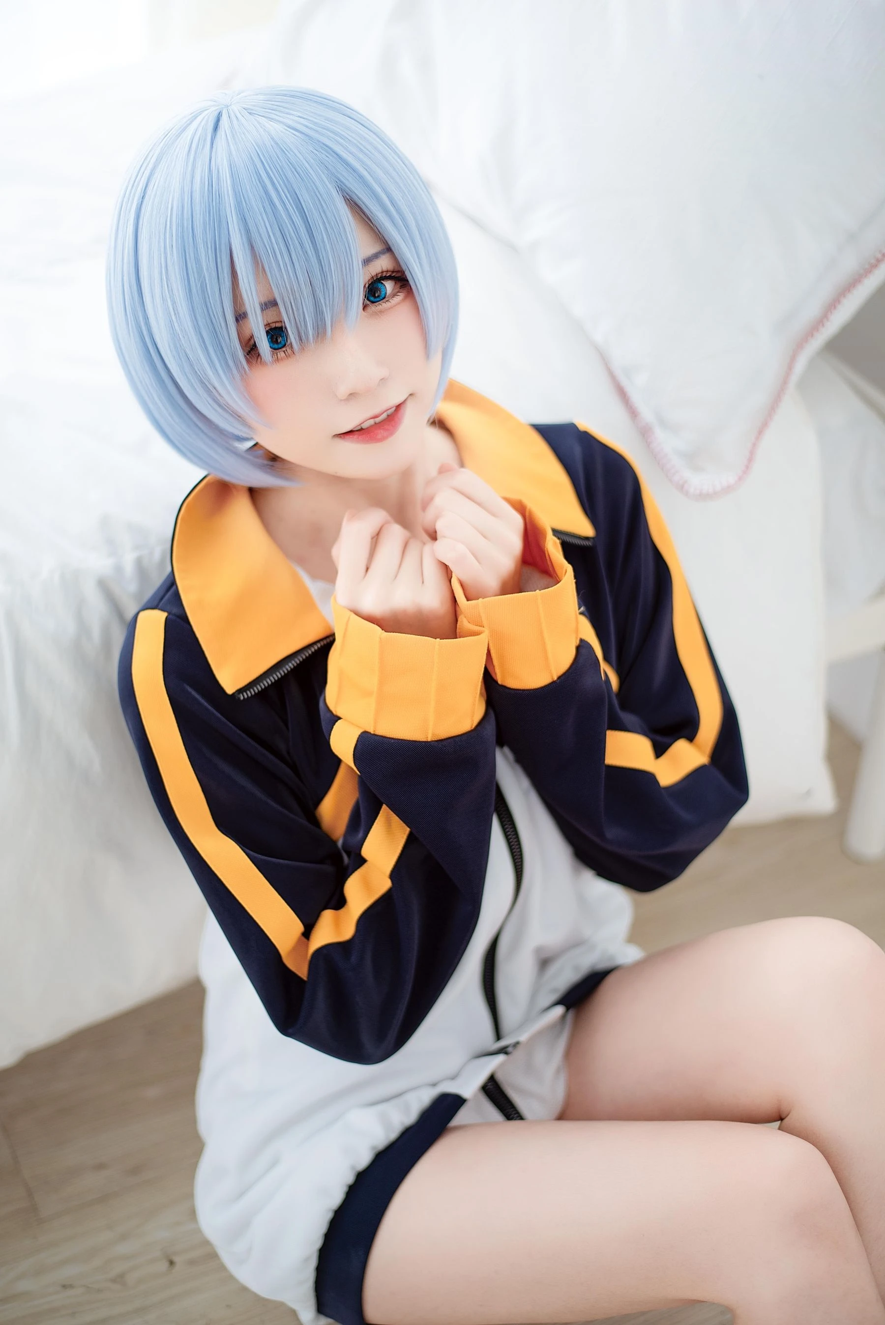 动漫博主Kitaro_绮太郎 – 蕾姆运动服 [18P]插图2