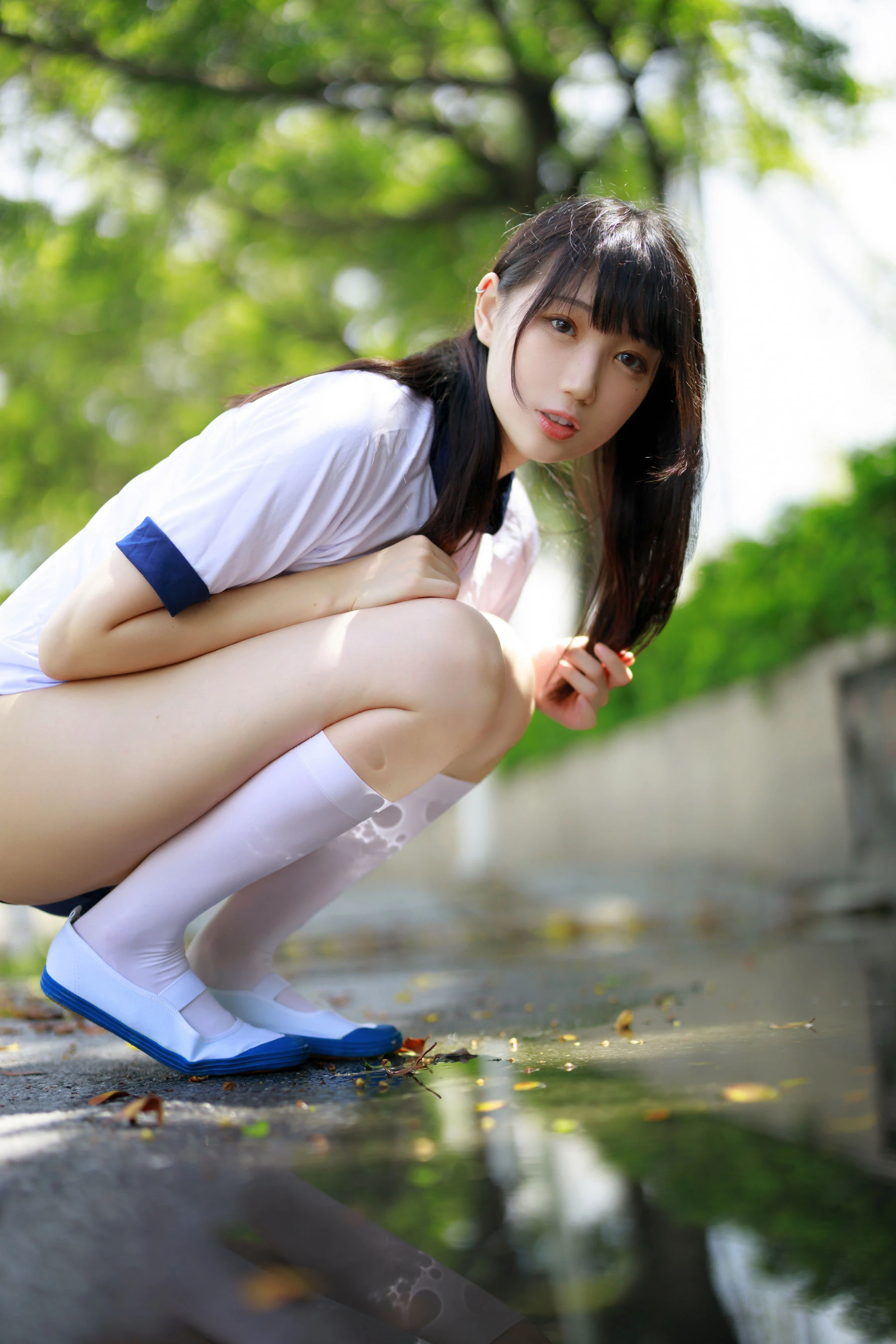 周叽是可爱兔兔 – 体操服插图1