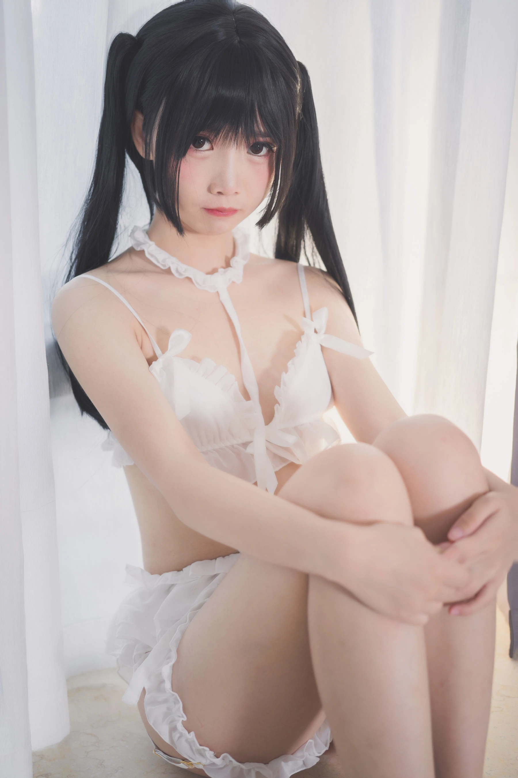 面饼仙儿 – 脑内少女 白内衣插图5
