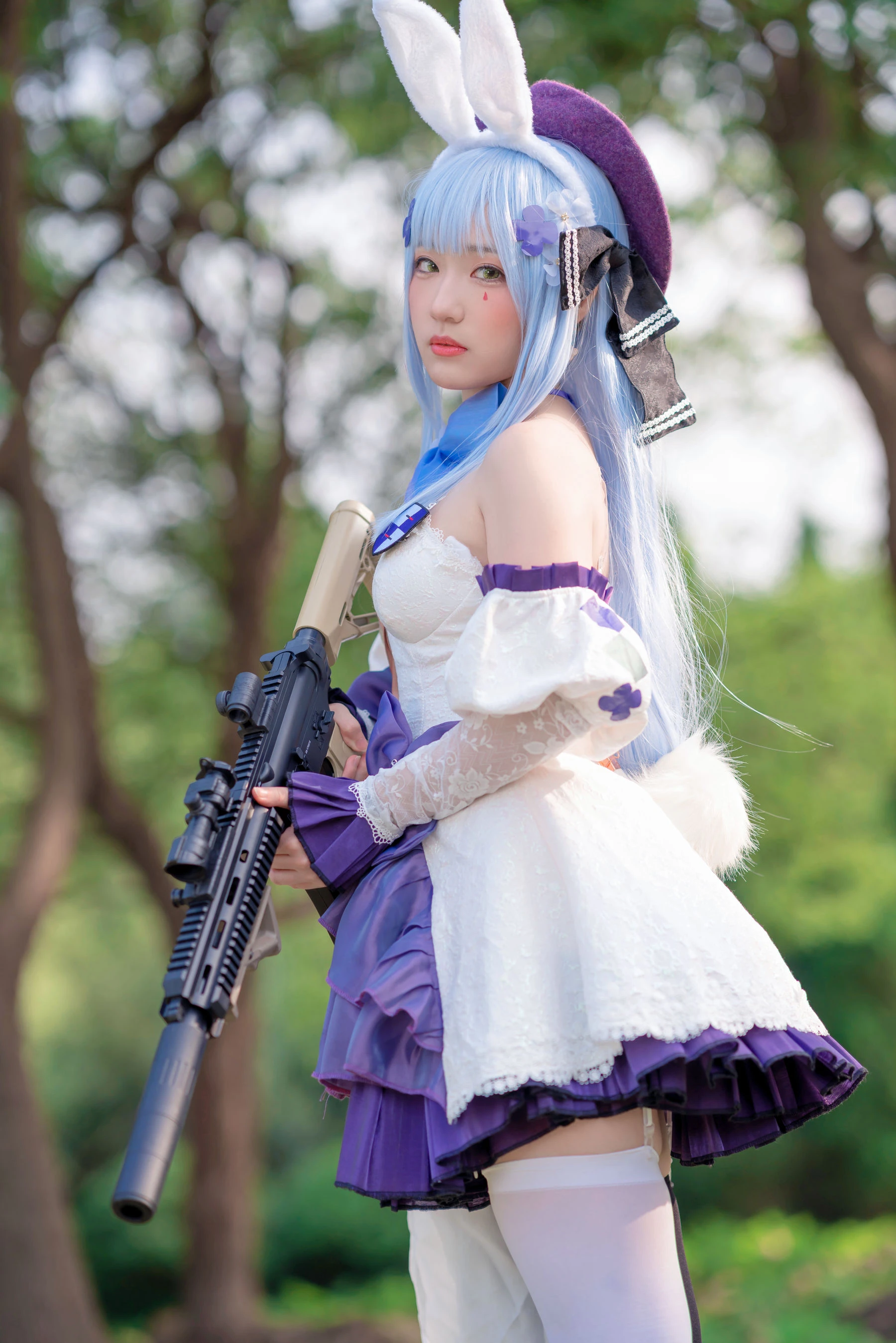 动漫博主Mime弥美 – 少女前线 HK416高清在线免费欣赏–微密图社-微密图社