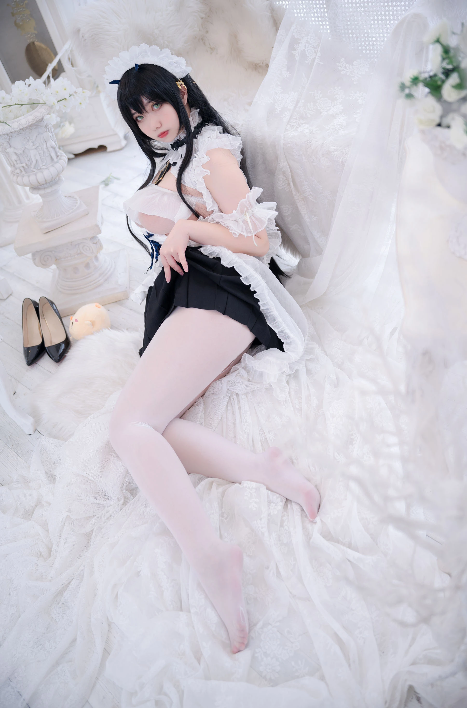 Meroko_魅瞳 – 碧蓝航线 不挠女仆没干劲的小姐姐插图2