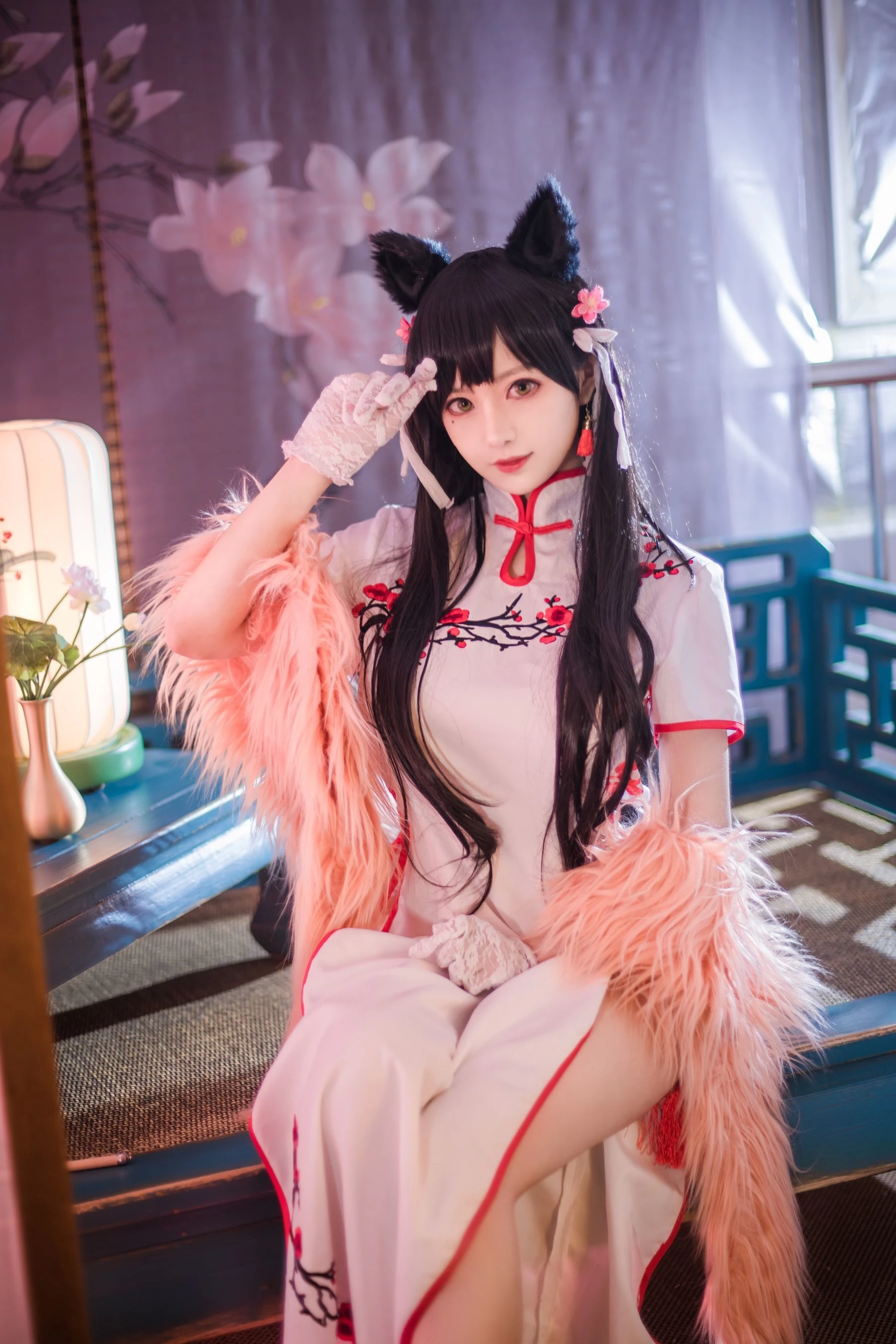 Shika小鹿鹿 – 爱宕旗袍插图4