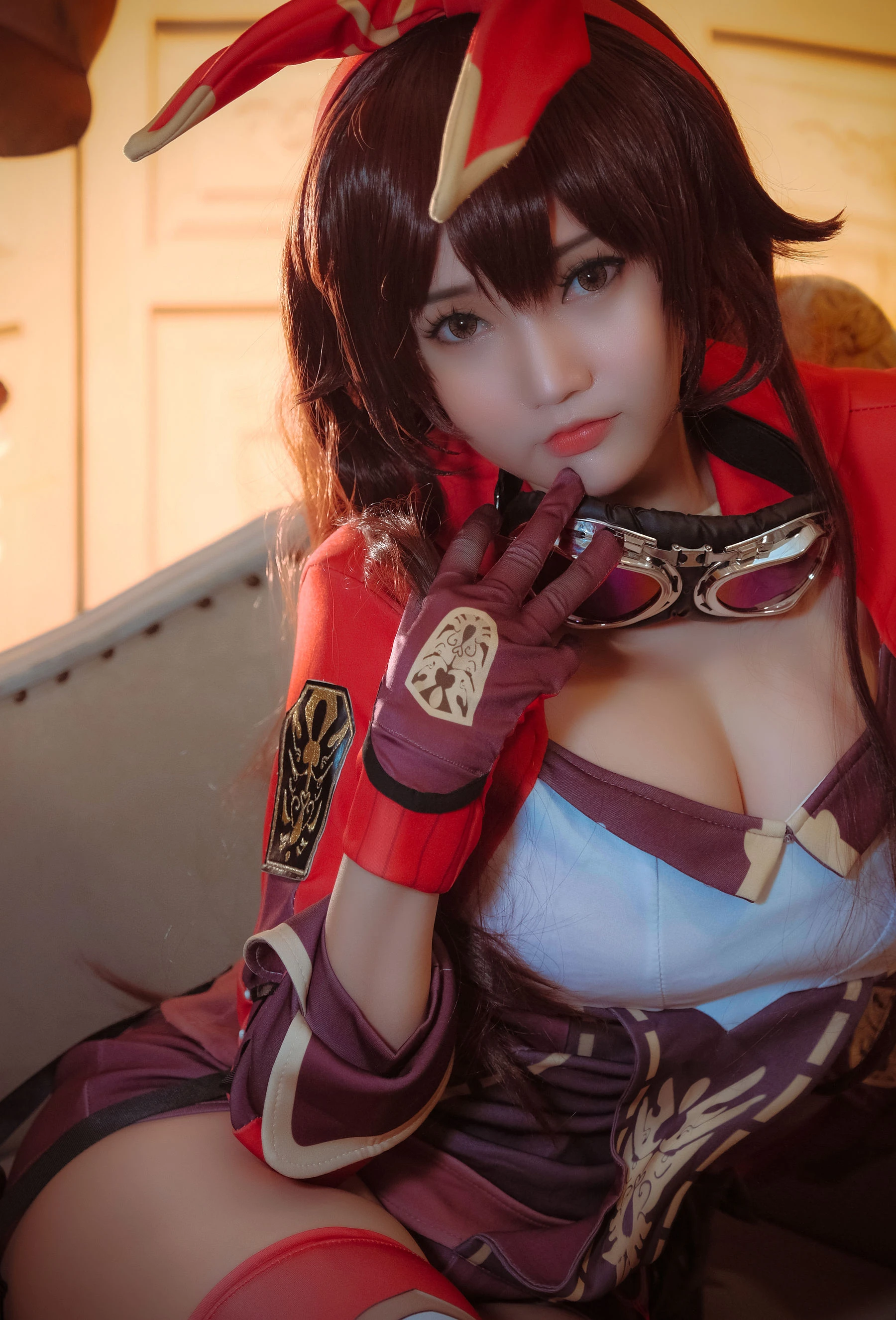 Coser小姐姐Potato Godzilla – Amber (Genshin Impact)插图4