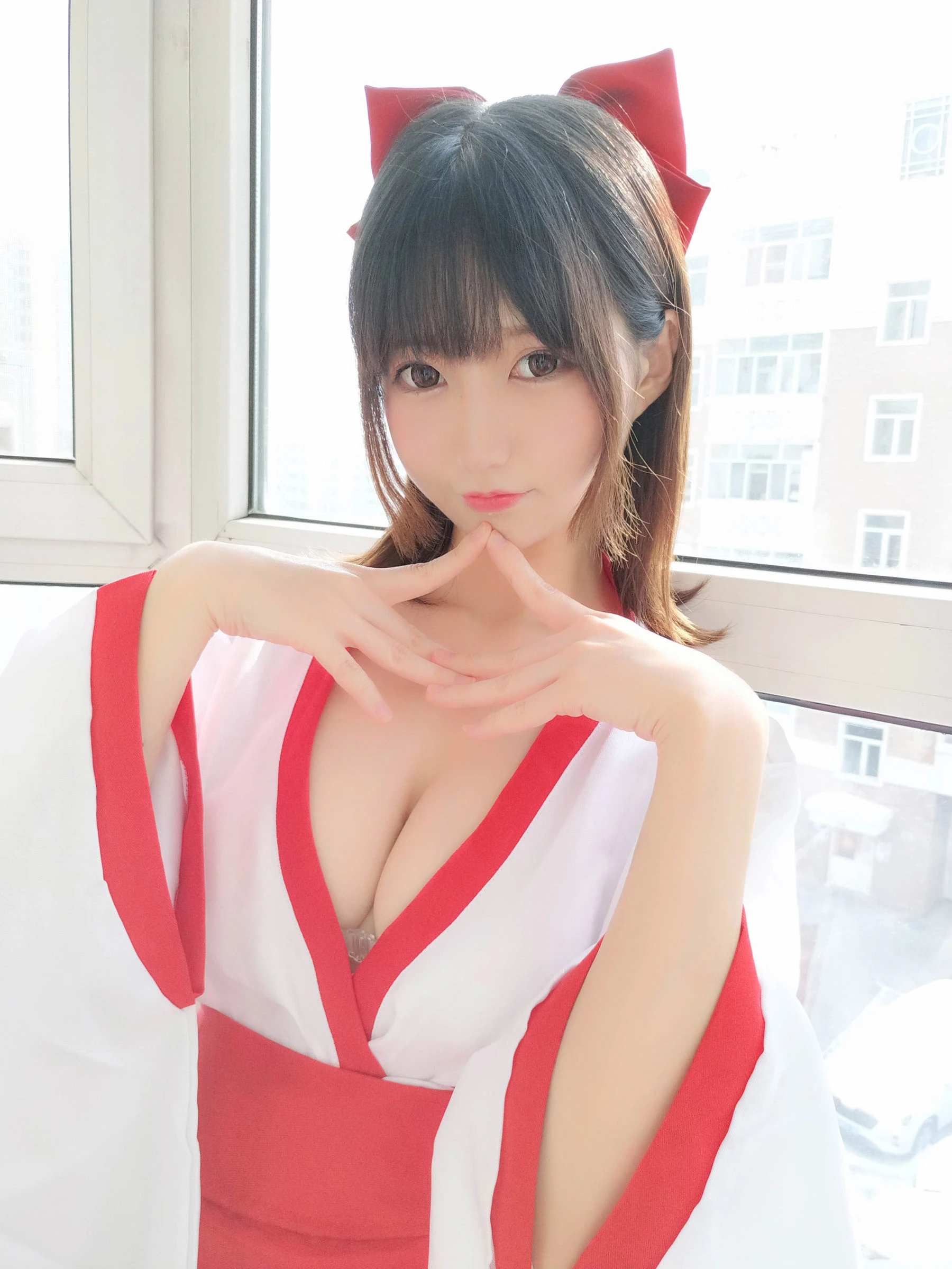 NAGISA魔物喵[fantia] かわいい巫女さん!!(′?｀)?插图3