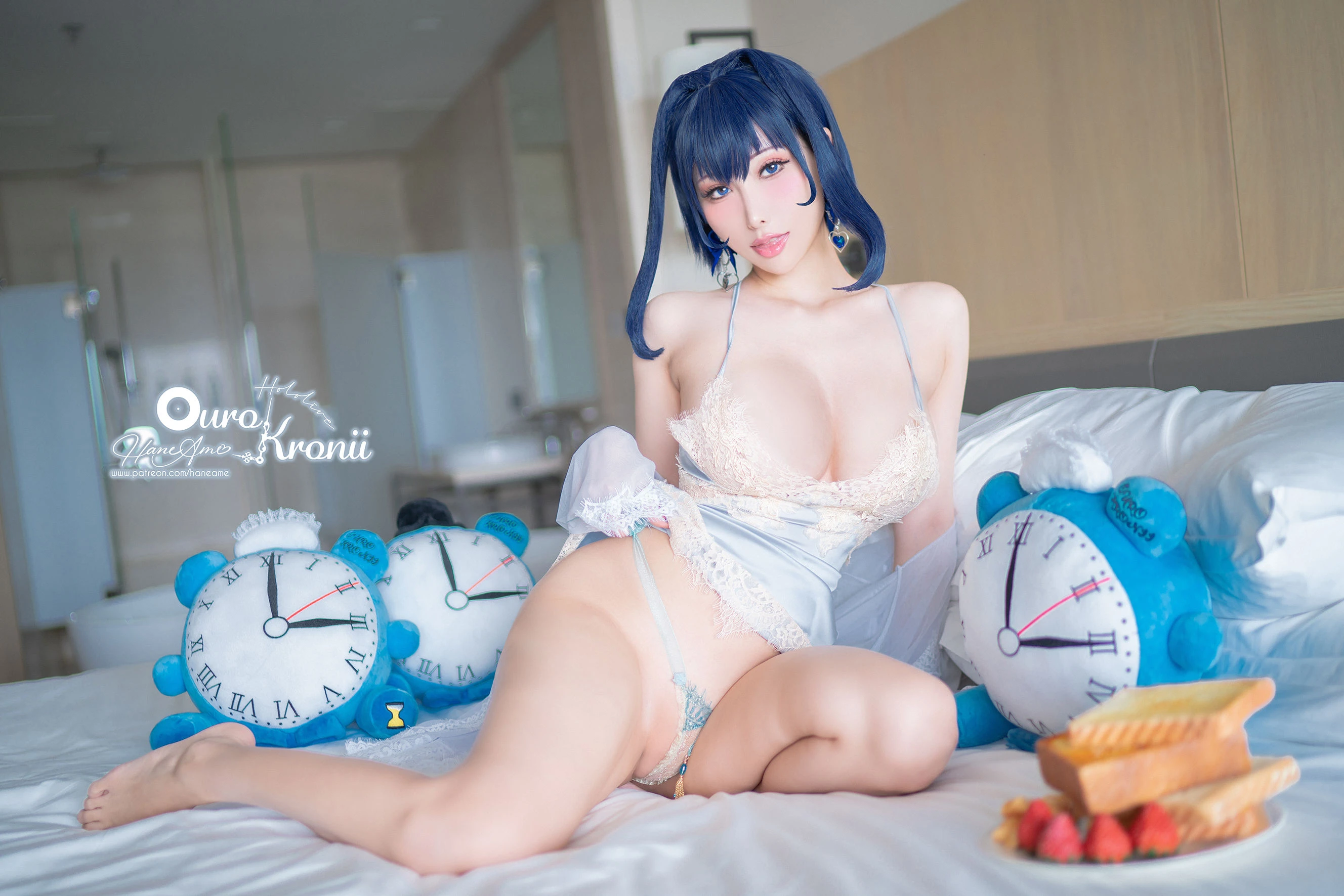 Hane Ame 雨波 – Hololive Kronii 時間 Pajama插图2