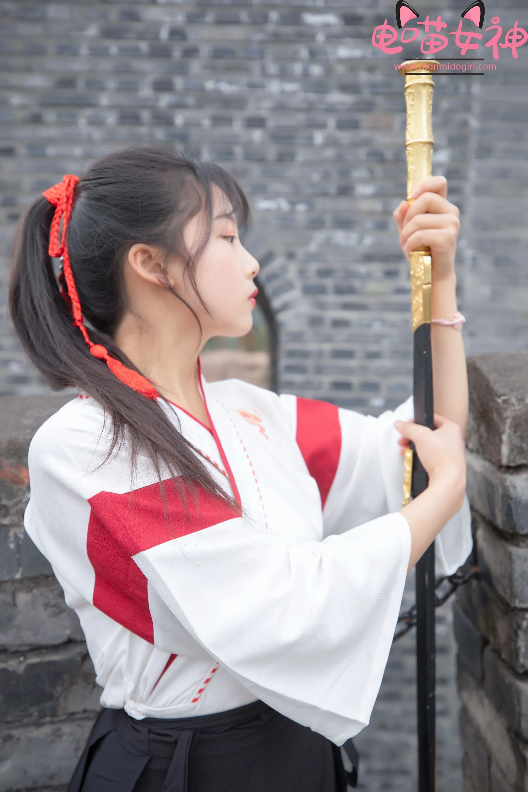 电喵女神 – 灵唯 长城古装插图1
