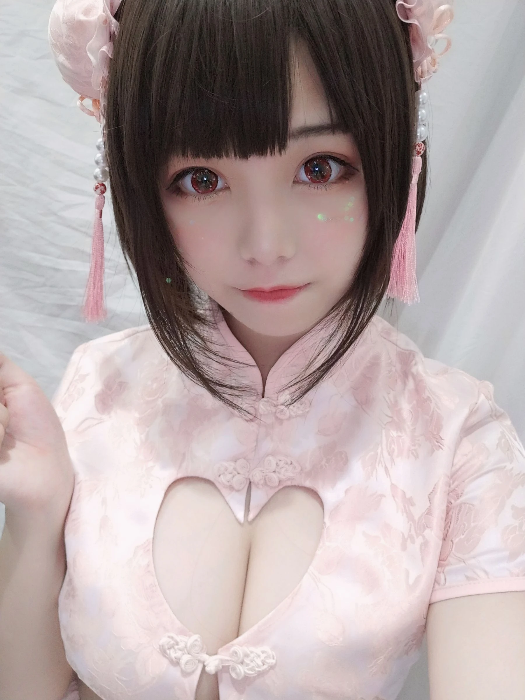 萌系小姐姐蜜汁猫裘 – 中华娘(自拍)插图4