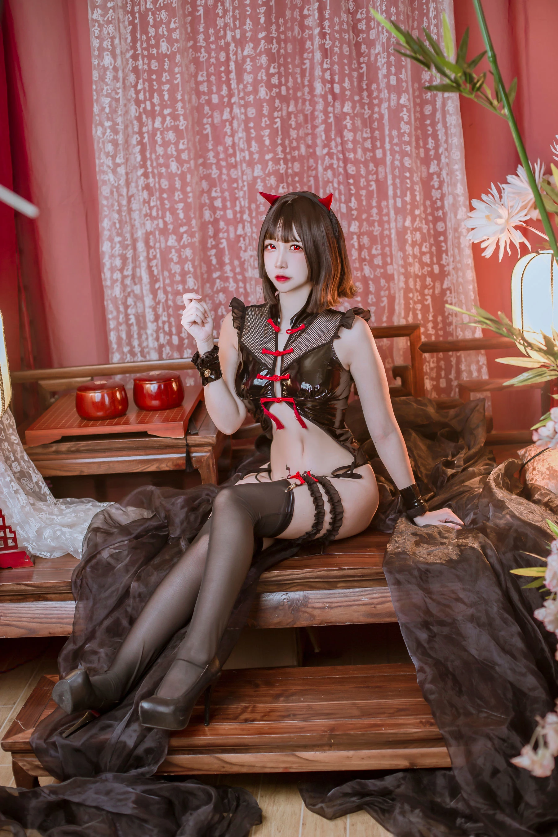 人气Coser二佐Nisa – 中华风小恶魔插图2