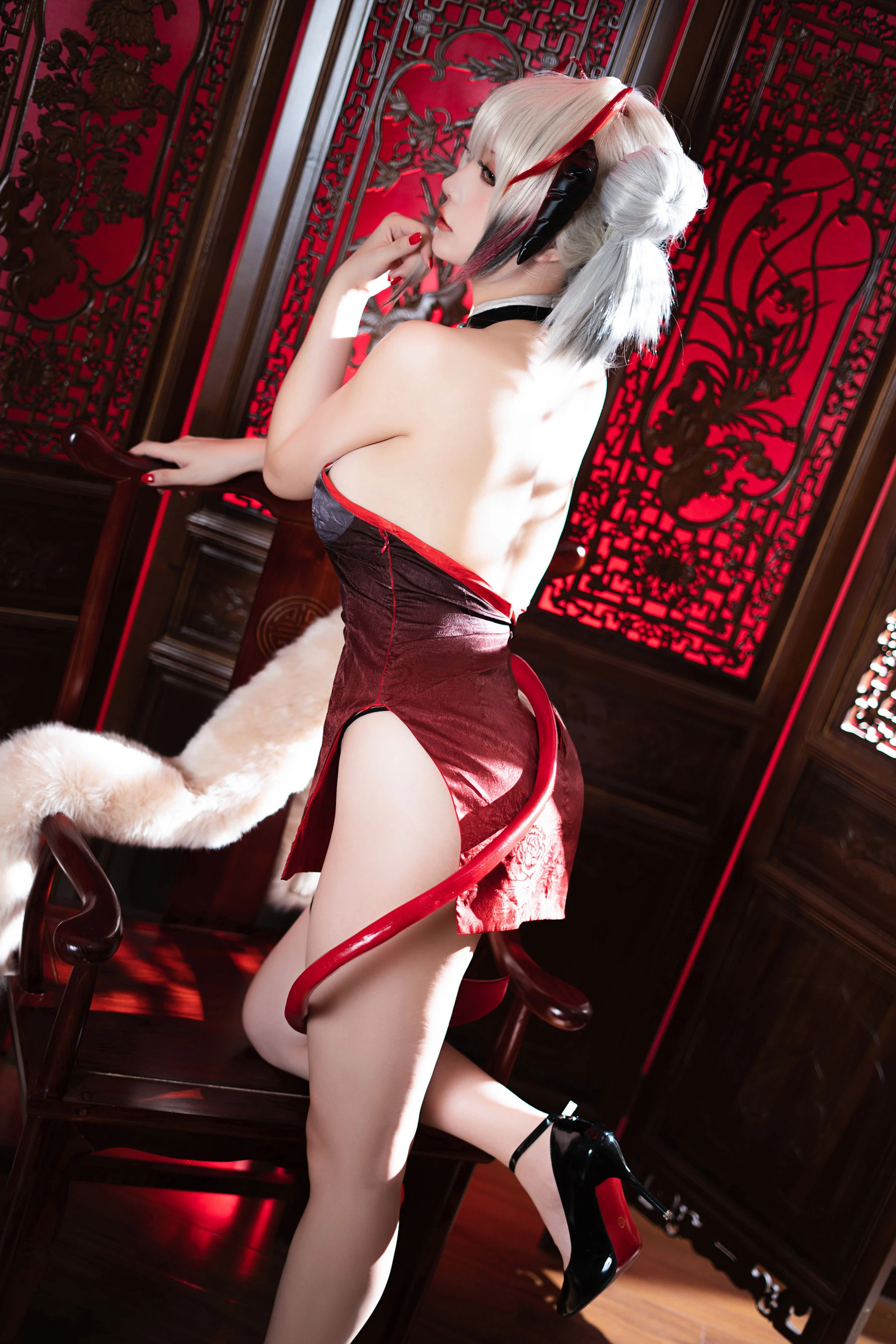 Coser小姐姐星之迟迟 – W-同人旗袍插图6