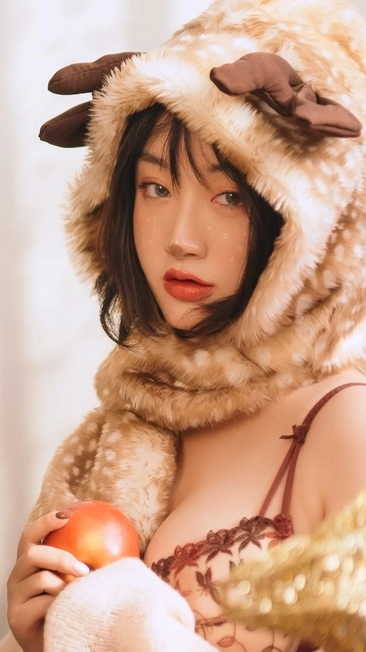 模特野百合 – 圣诞插图1