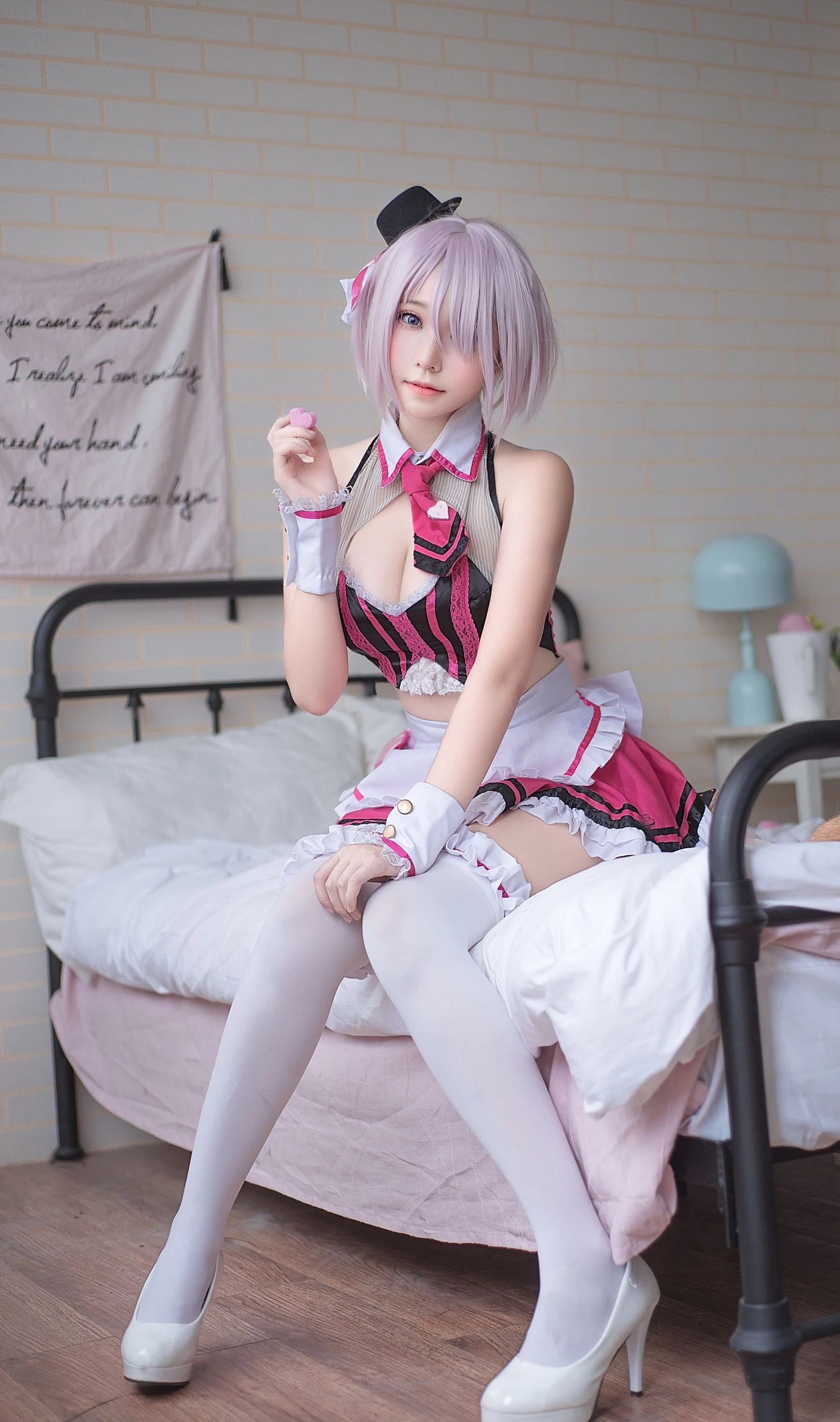 萌妹菌烨tako 玛修情人节女仆 [9P]插图5