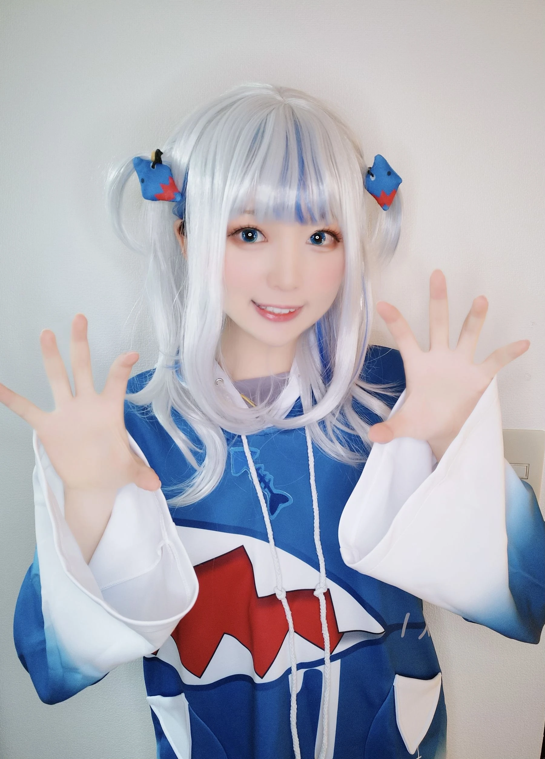 Yuki亭 – Gawer gura cosplay [14P]高清在线免费欣赏–微密图社-微密图社