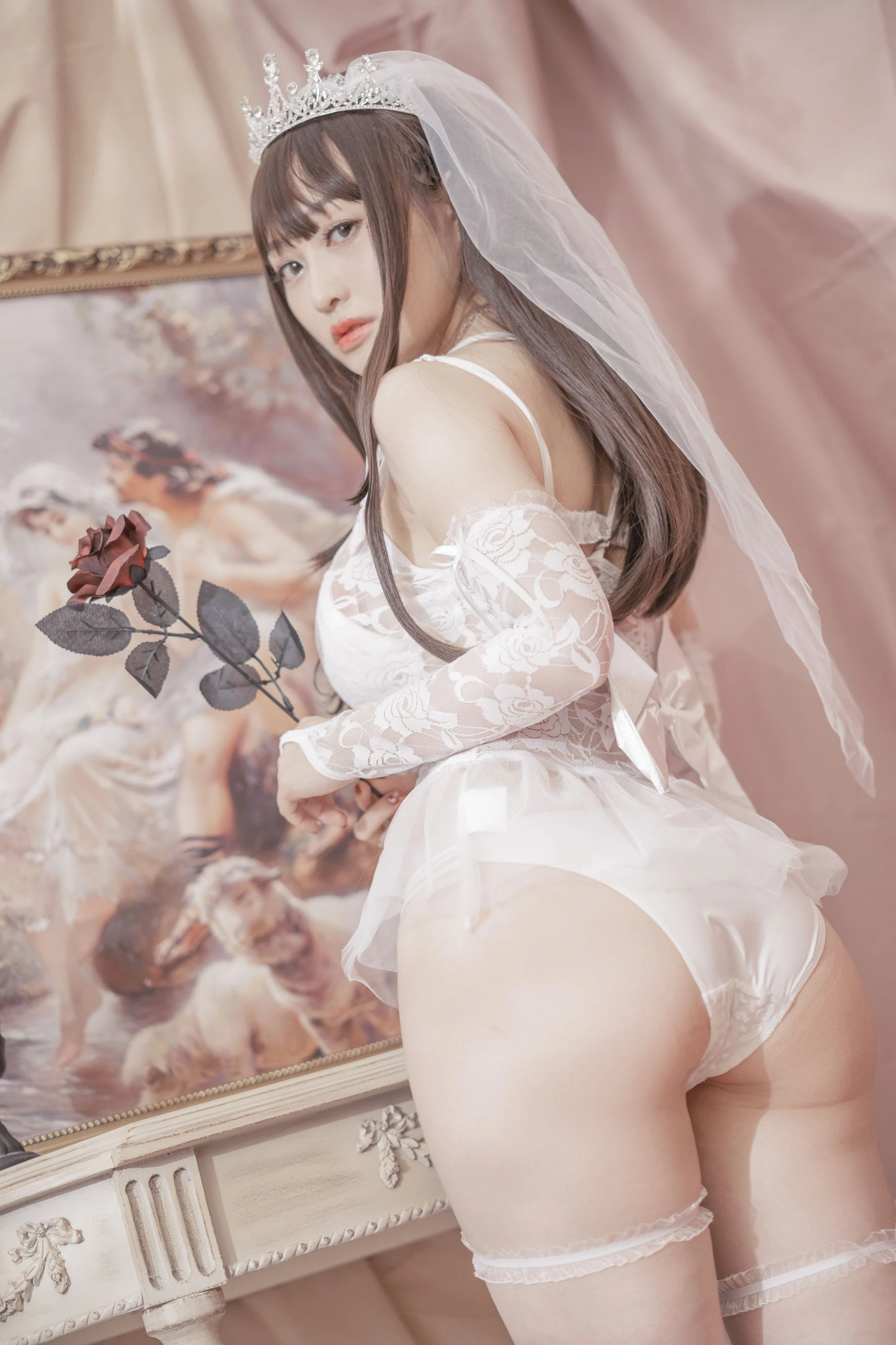 动漫博主脱尾巴Mizuki – 婚纱插图6