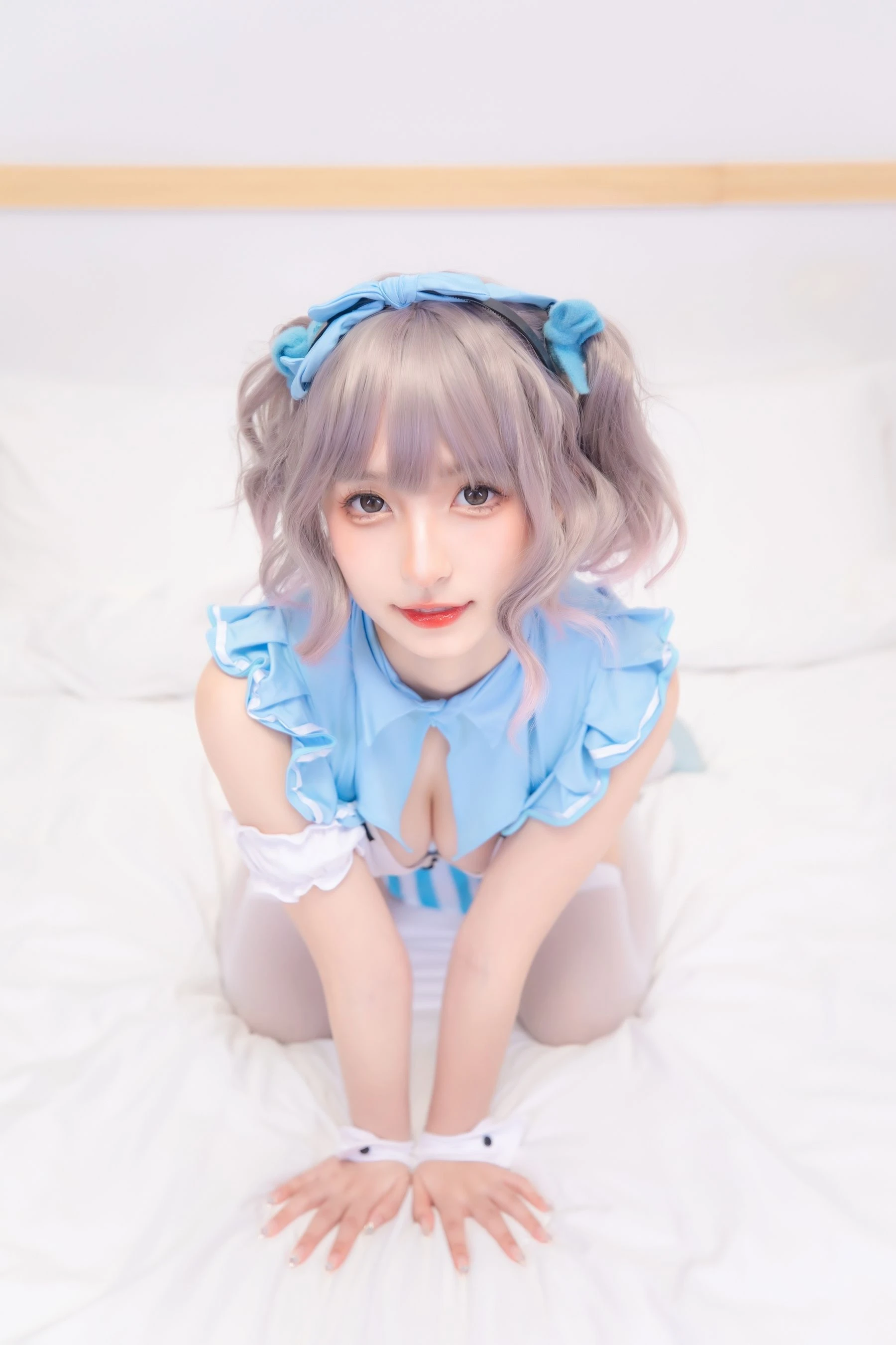 神楽坂真冬 蓝调女仆 [75P]插图2