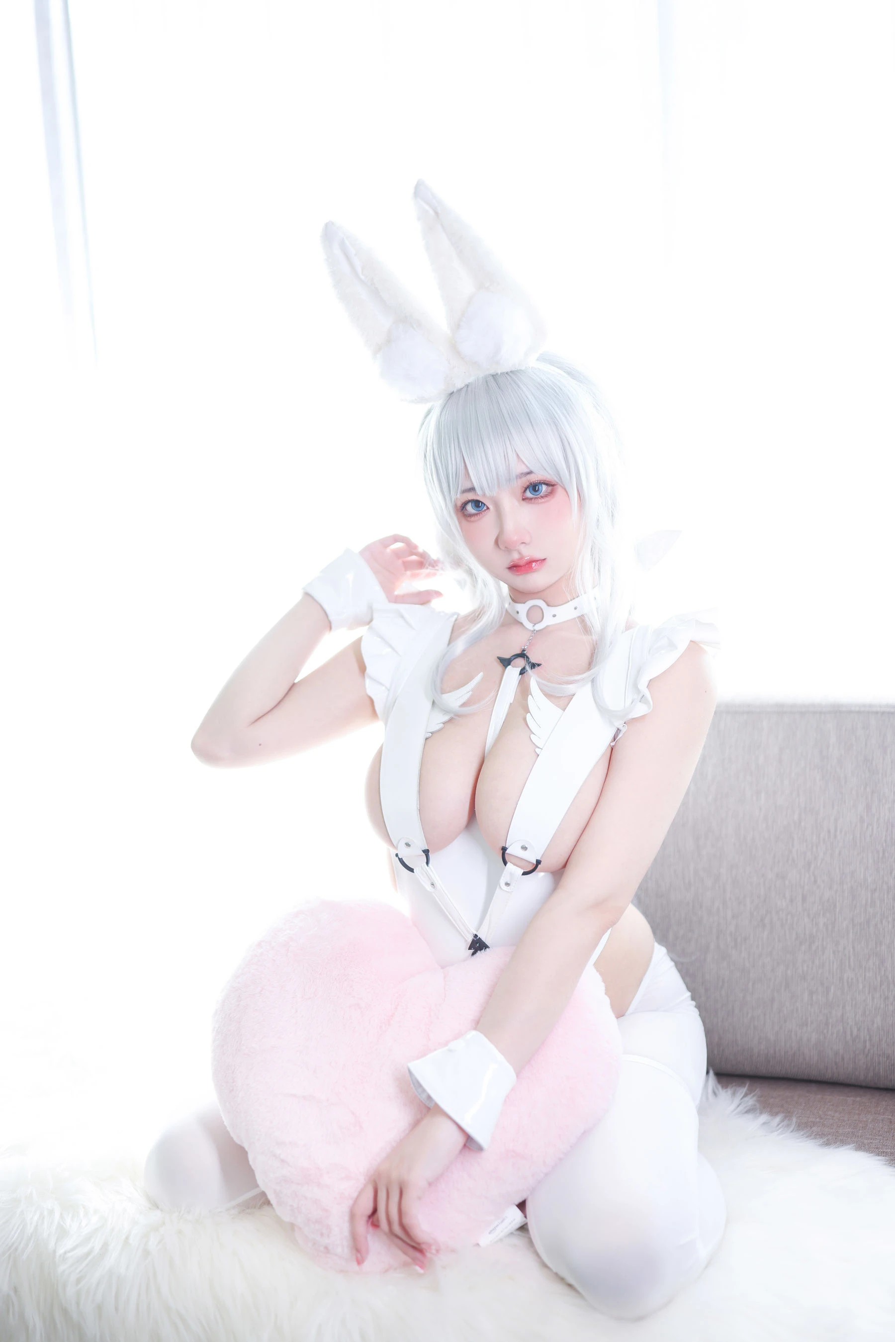 wendydydydy_酱油 – 恶毒 懒懒的白兔 [19P]插图1