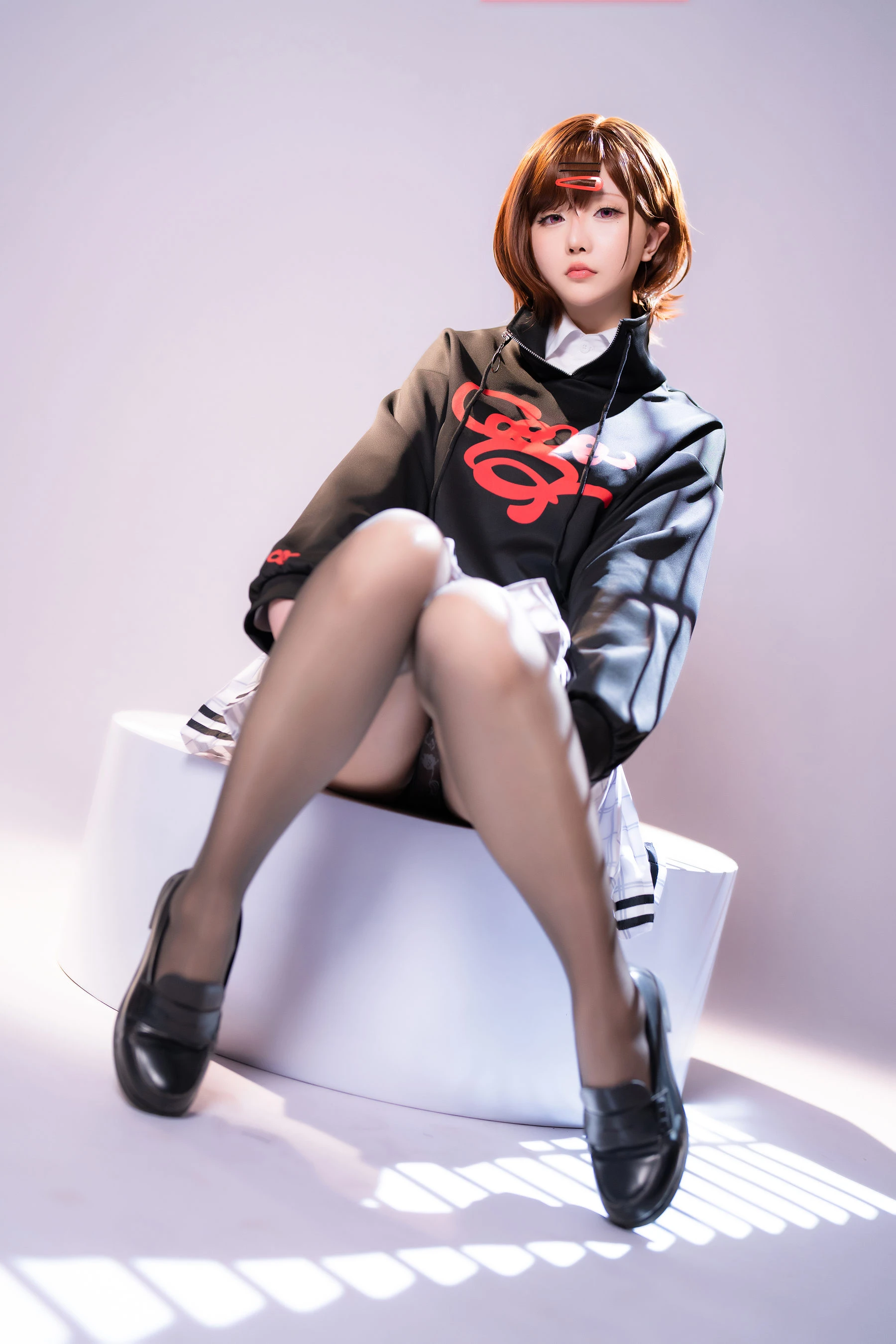 Coser小姐姐星之迟迟 – 偶像大师 樋口円香 [70P]插图4