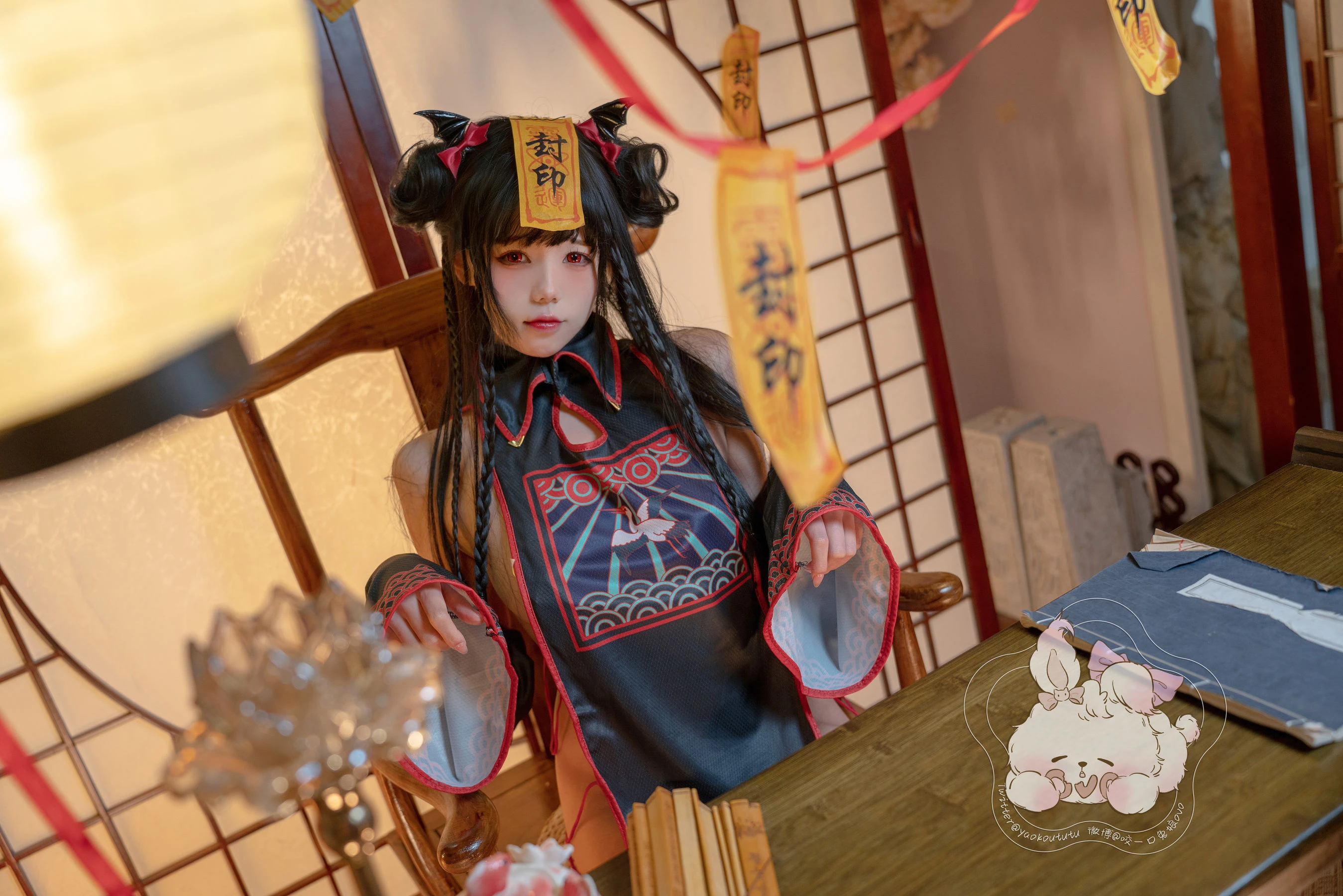 咬一口兔娘 – 僵尸蹲蹲 [50P]插图4