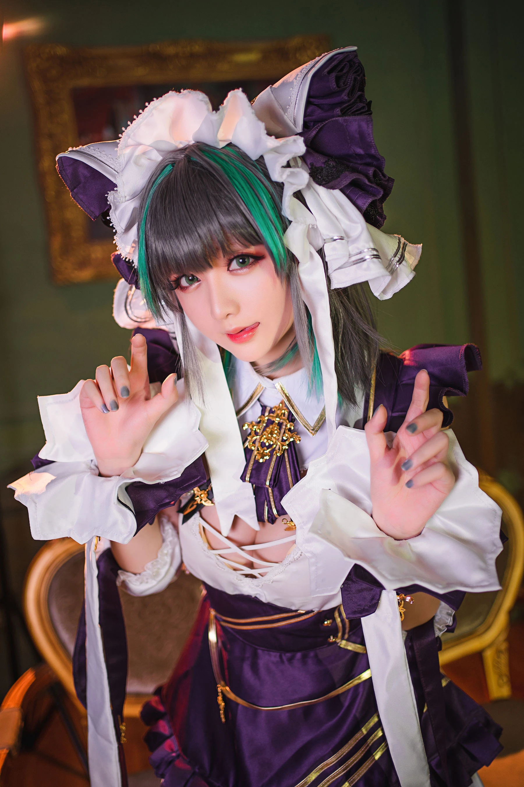 Coser小姐姐星之迟迟 – R-Maid《柴郡》插图8