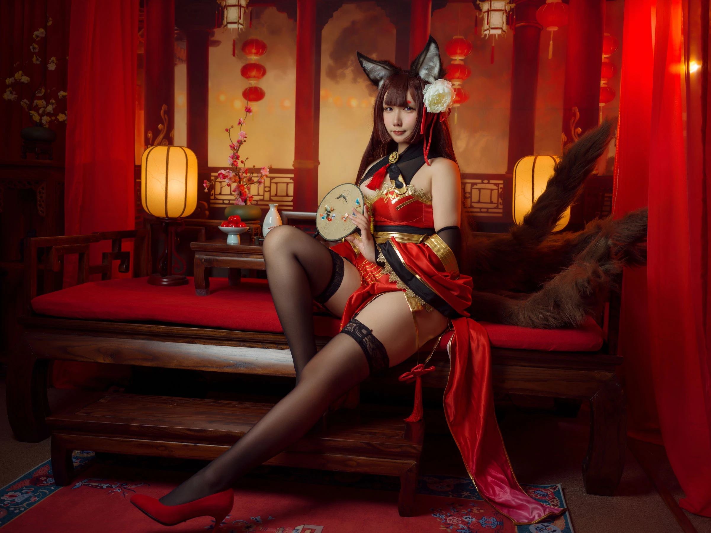 麻花麻花酱 – 天城旗袍插图3