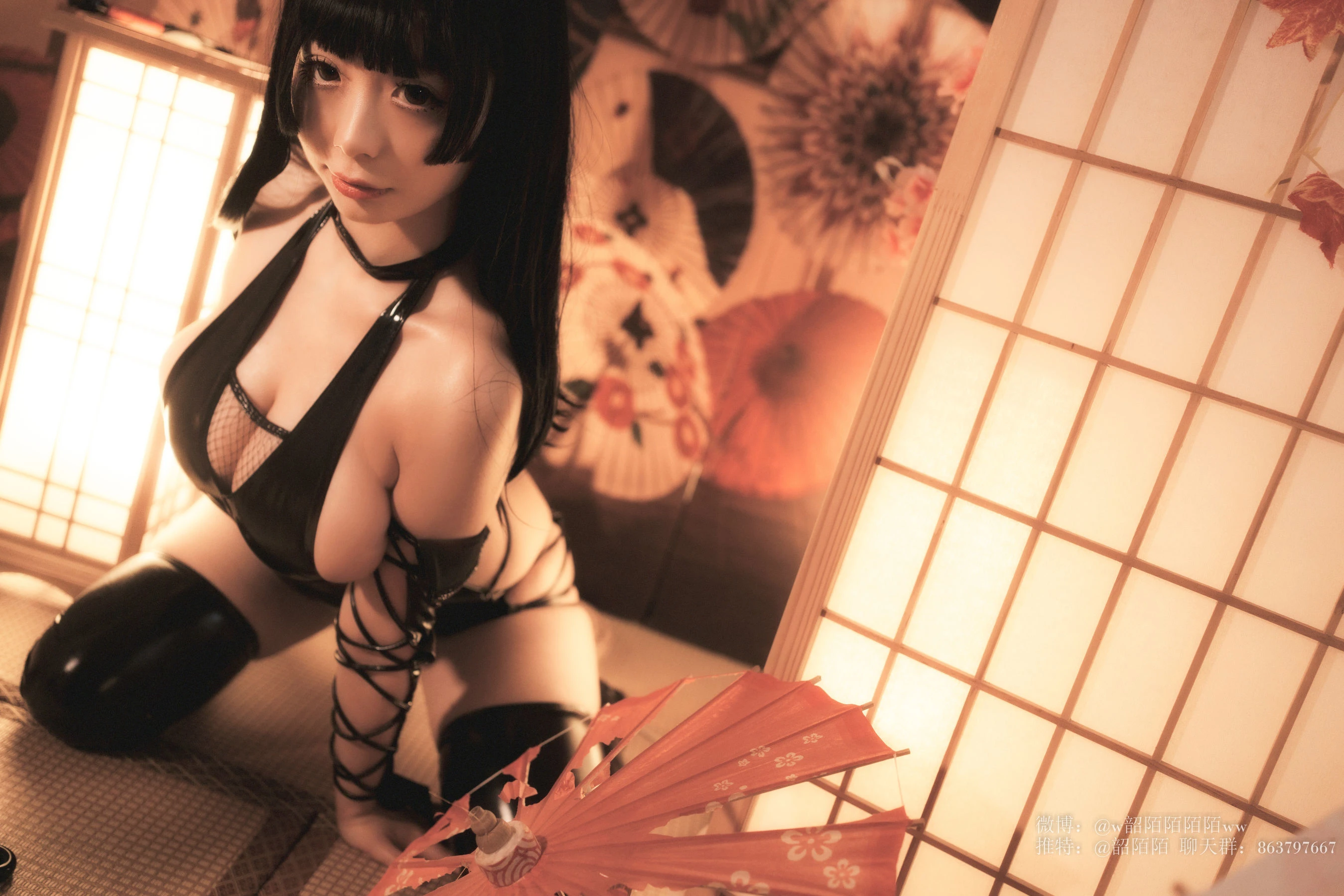 Cosplay美女韶陌陌 – 忍者插图2