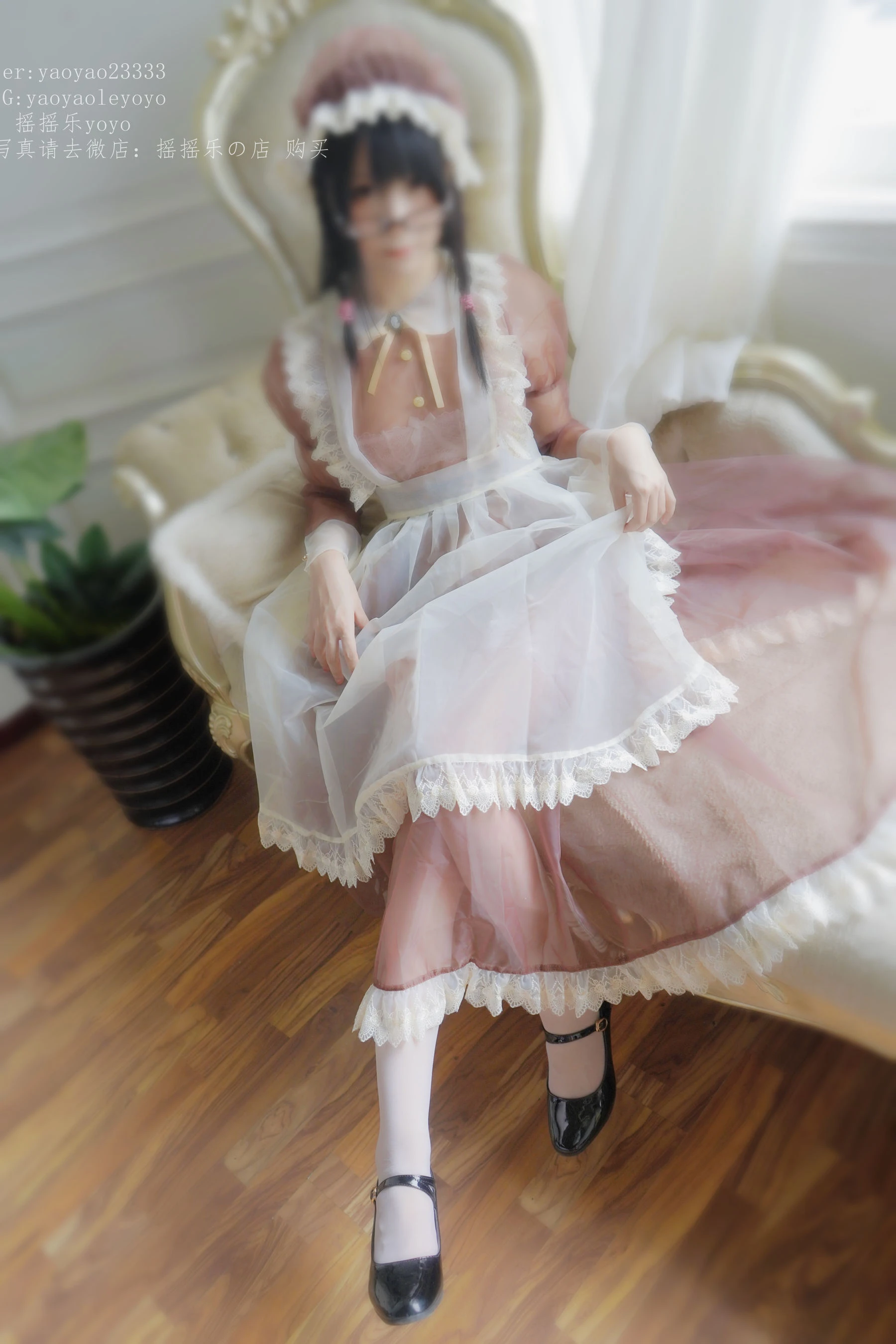 摇摇乐yoyo – 咖啡色女仆插图8
