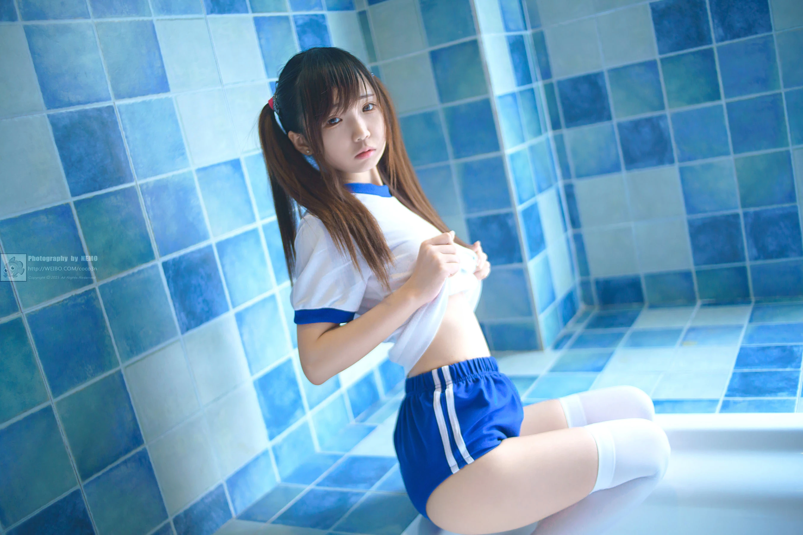 萝莉御子Yumiko – 体操服插图1