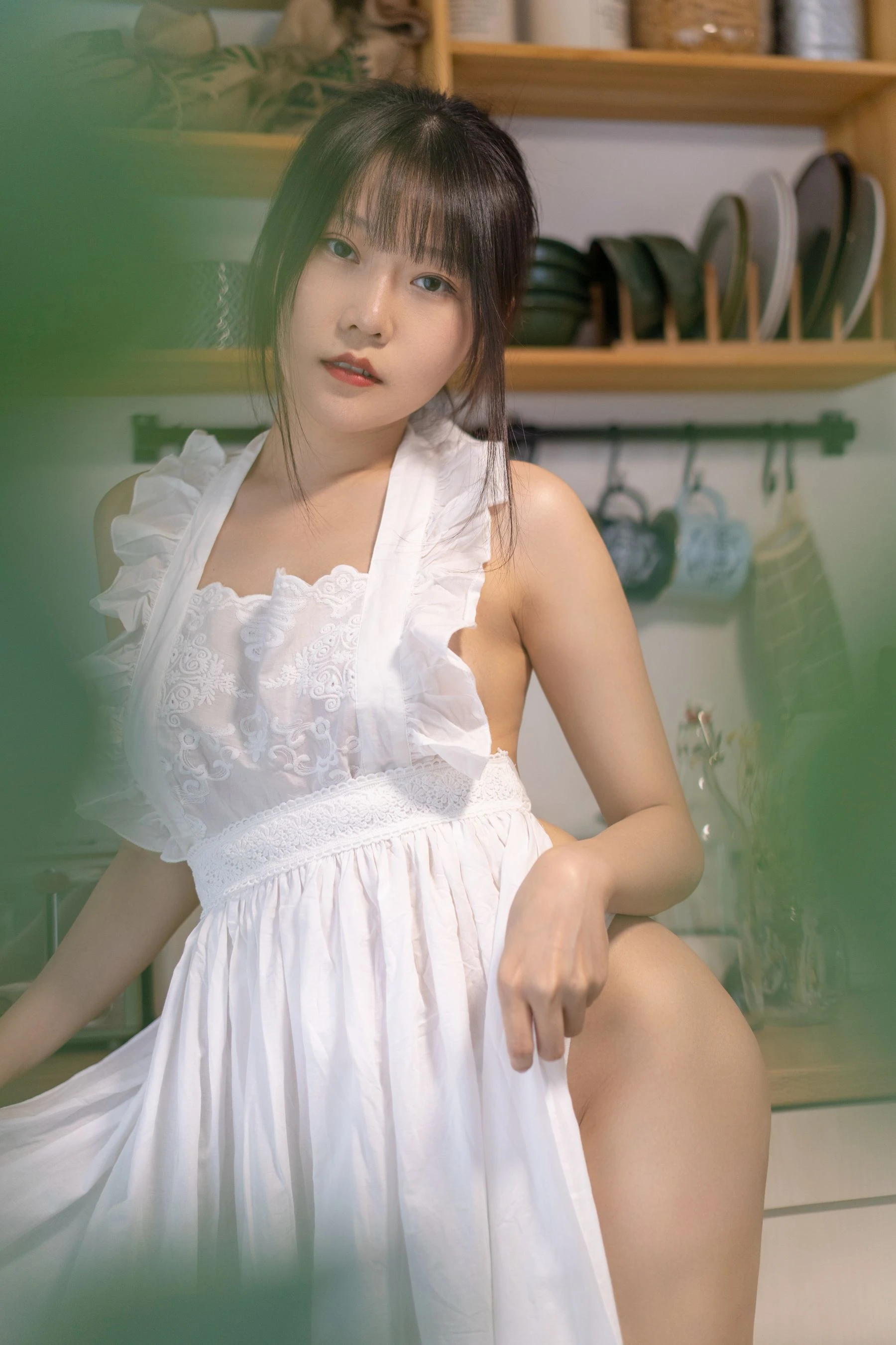 香草喵露露写真 – 厨娘插图2