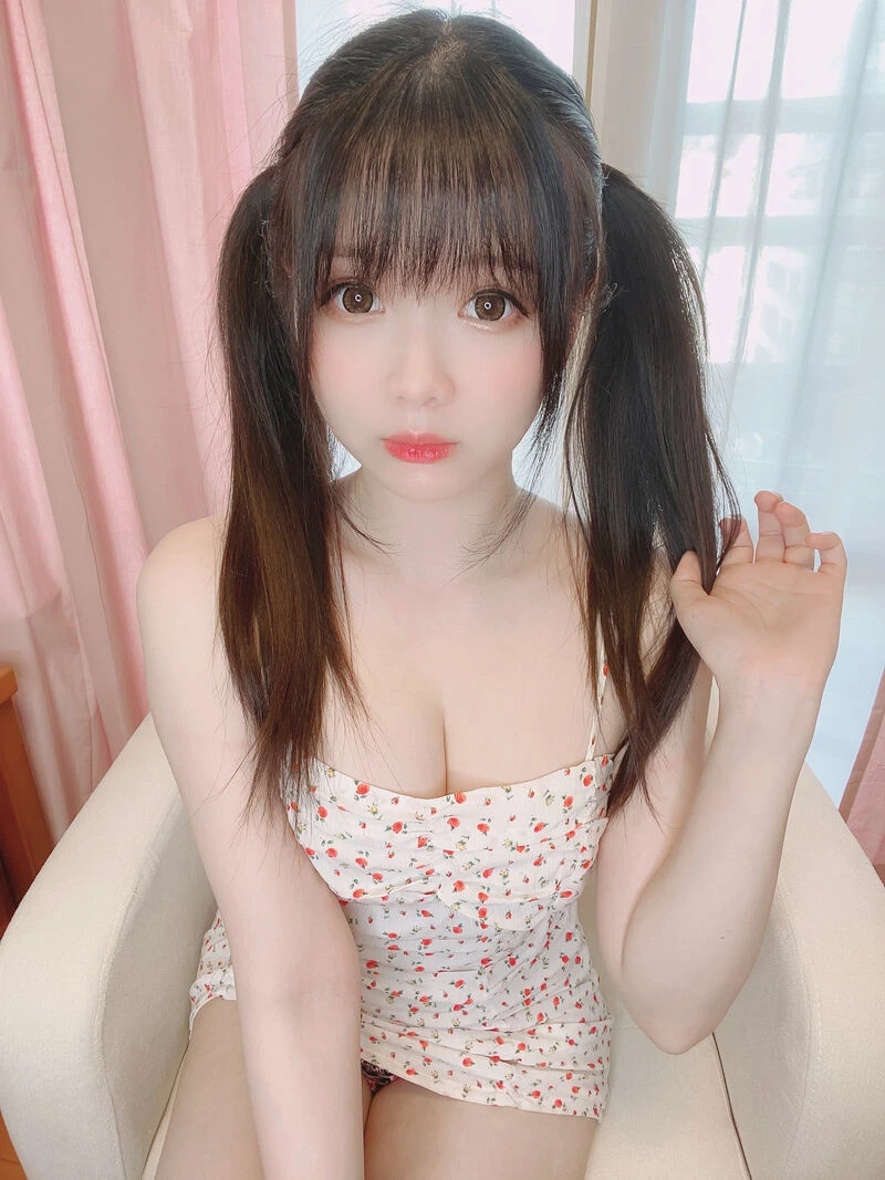 微博妹纸霜月shimo – ツインテール__插图2