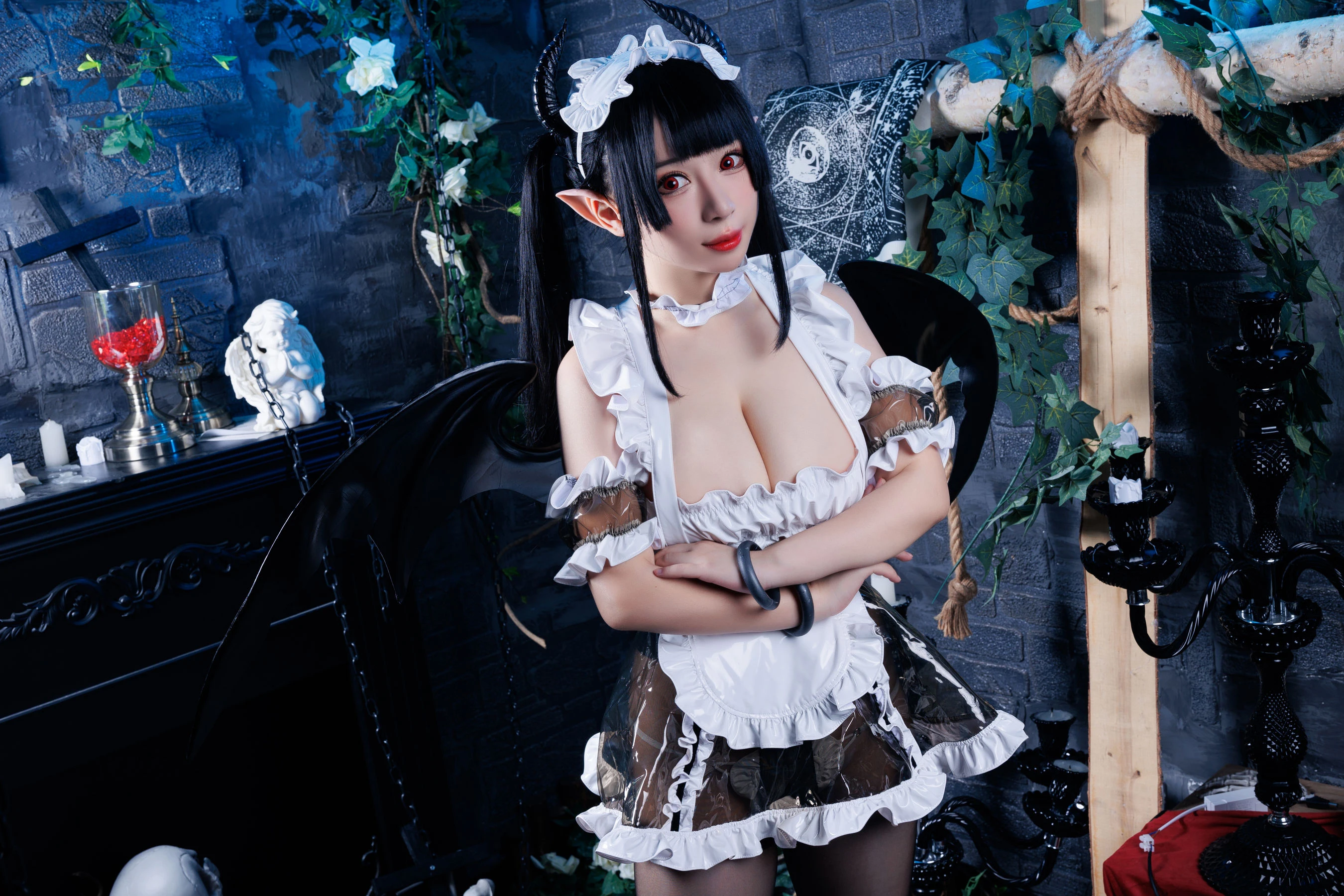 胡桃猫Kurumineko – 女仆吸血姬 [100P]插图2