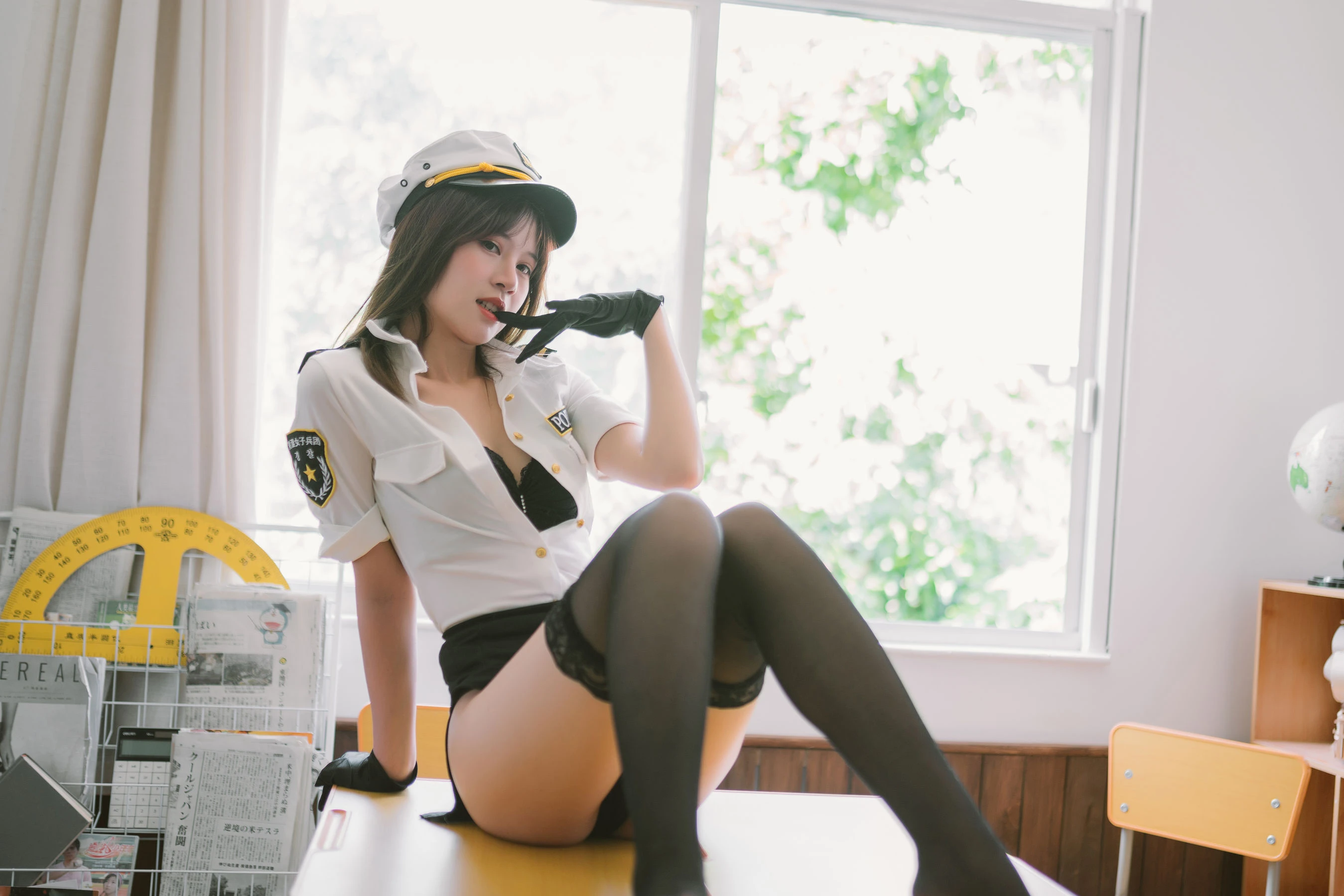 星黛鹿鹿(千反田鹿鹿) – 日常女警 [33P]插图3