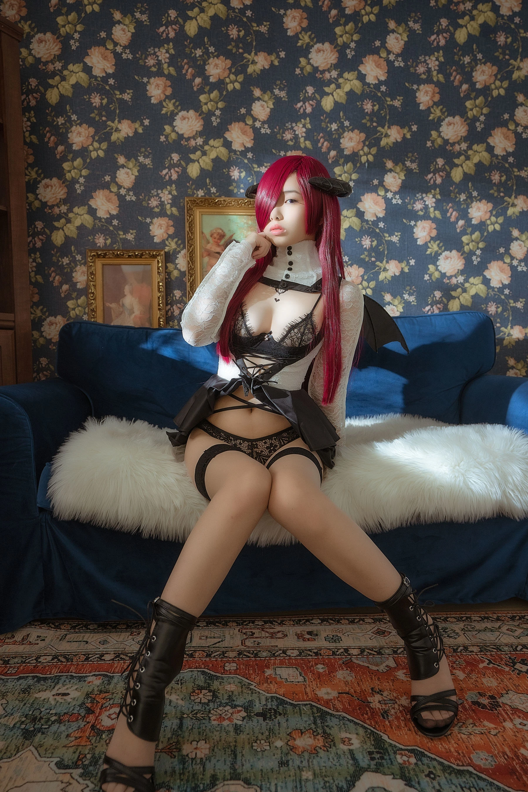 [萝莉COS] 雯妹 – 魅魔 the countess of devil [38P]插图4