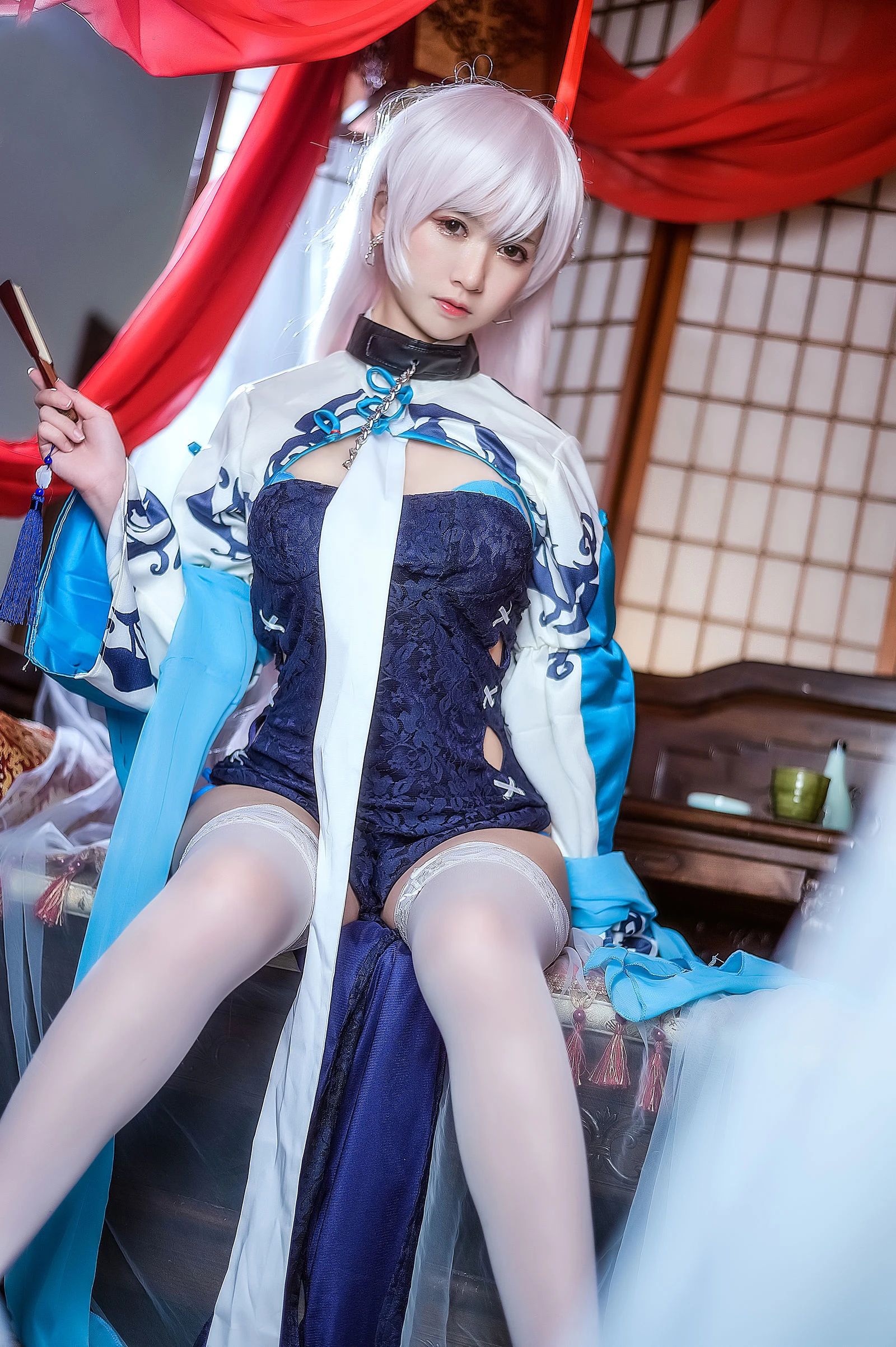 鳗鱼霏儿 – 碧蓝华裳 贝姐插图5